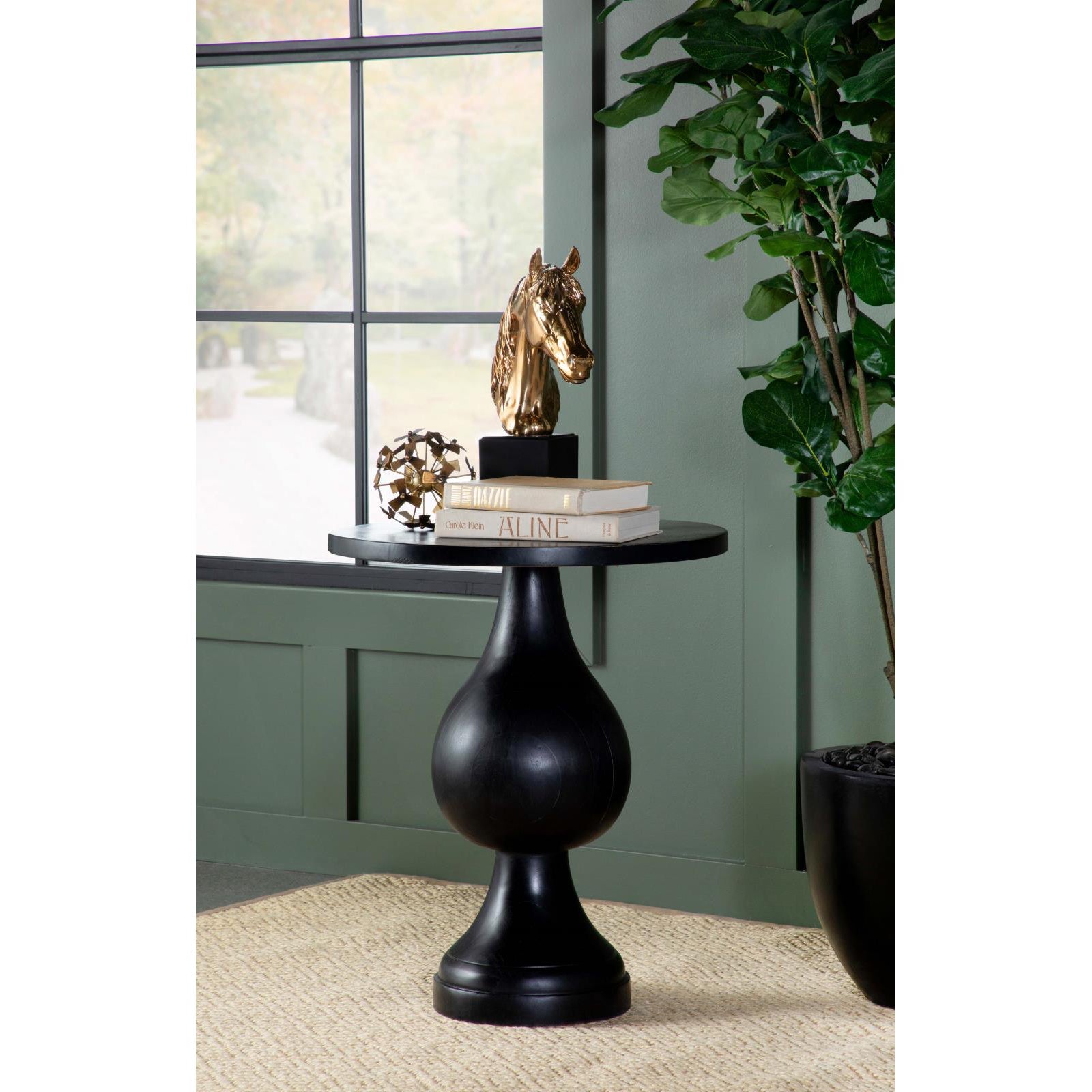 Pedestal Accent Table