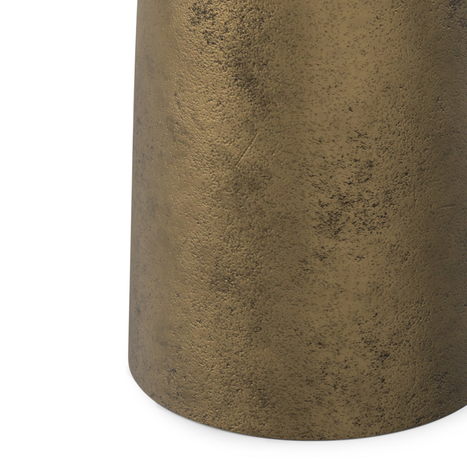 Dominique Cast Aluminum Side Table