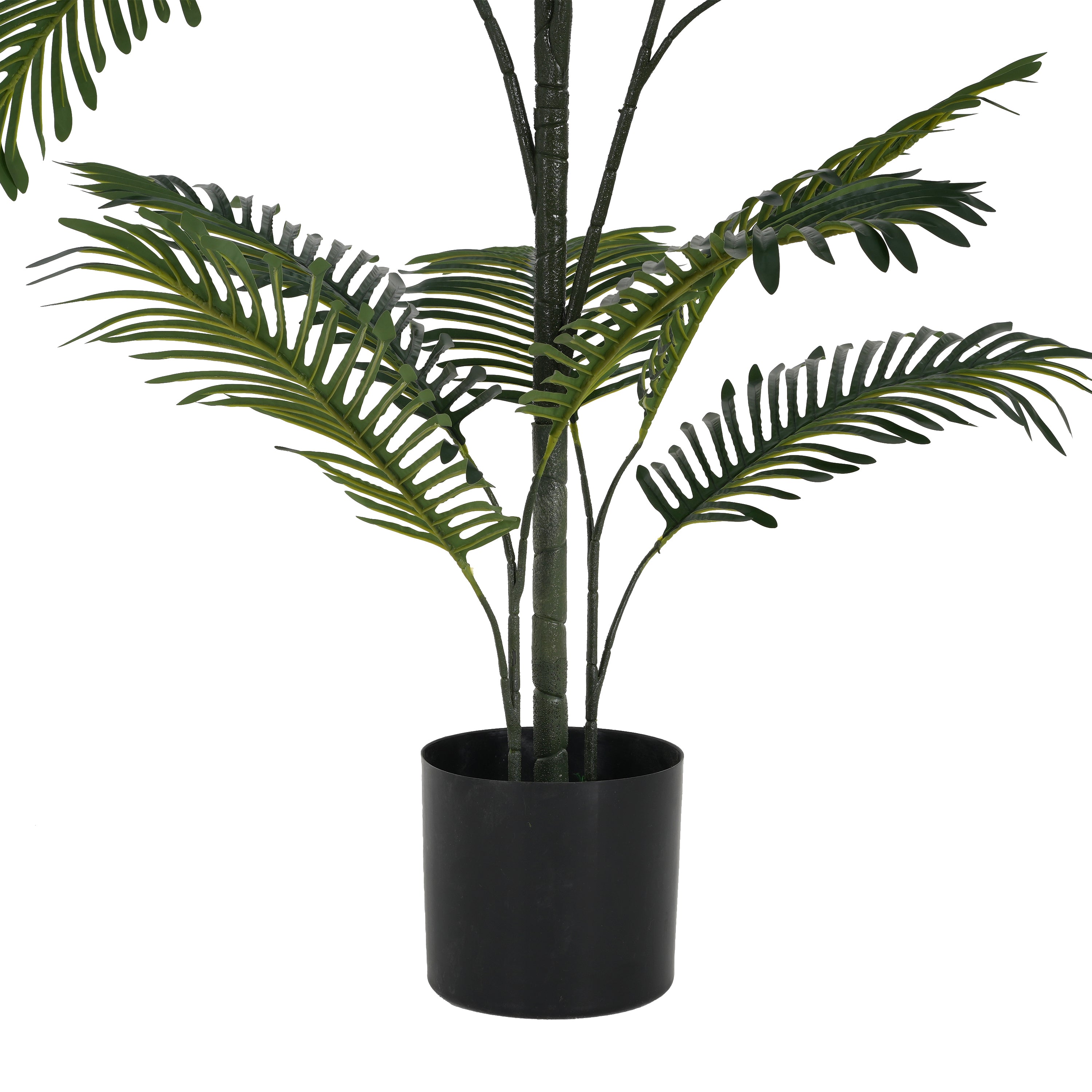 86" Artificial Palm Tree with Black Plastic Pot