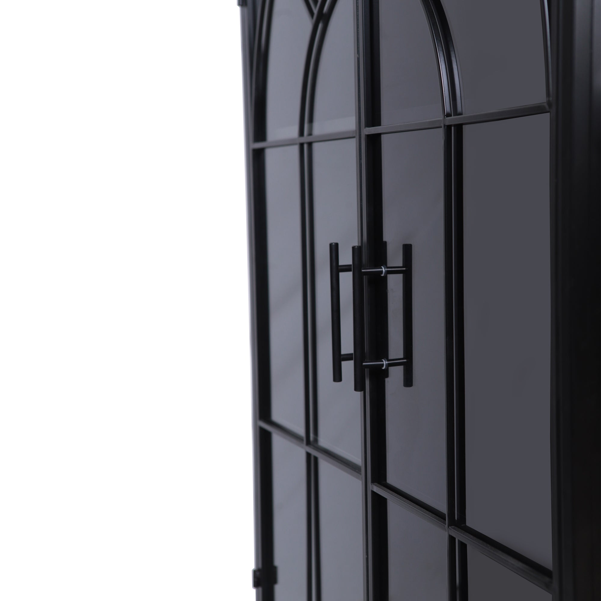 Modern Arched Storage Cabinet