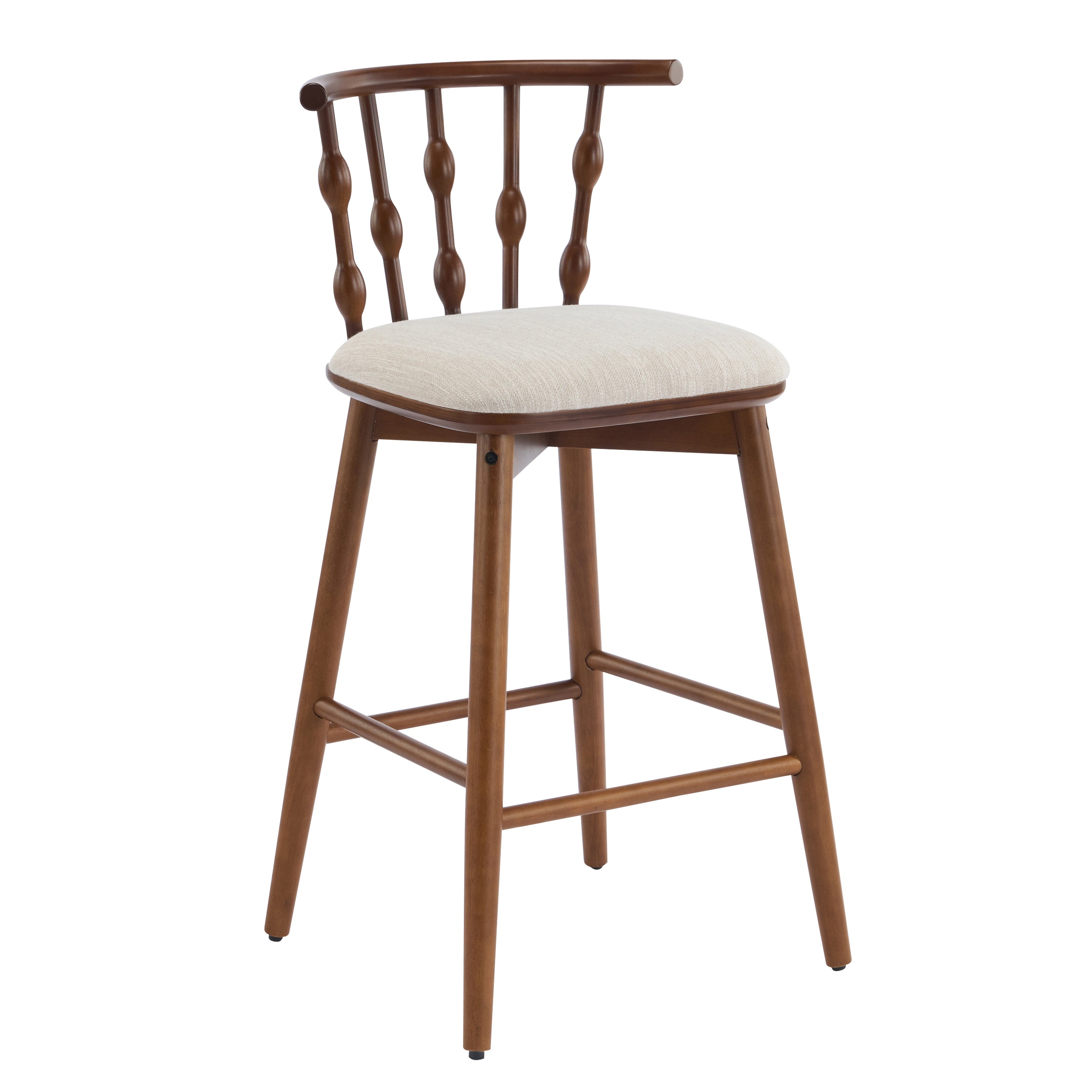Doria Indoor Wooden Barstool, Set of 2