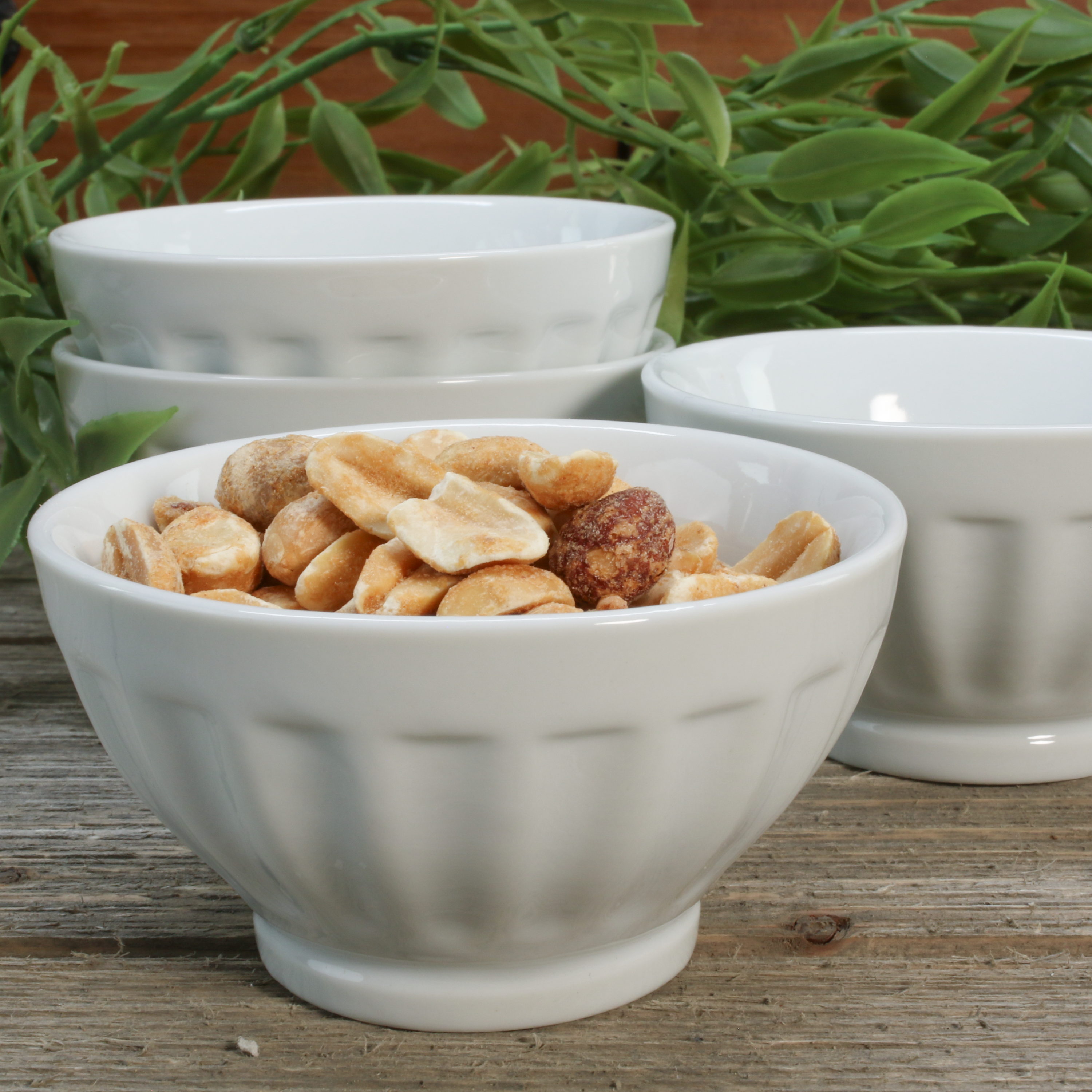 Footed Bowls, Set of 4