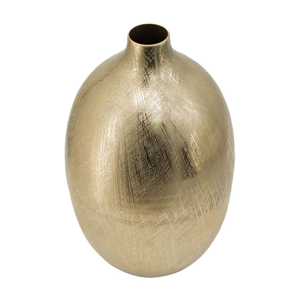 13.5" Aluminum Vase
