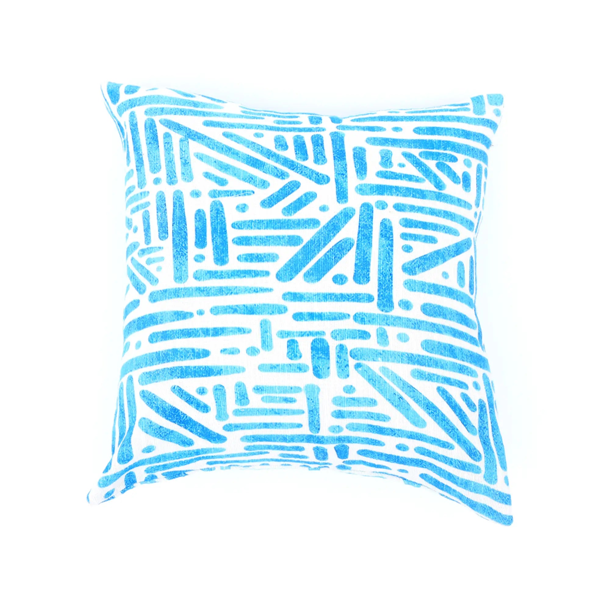 Seafoam Illusions Printed Pillow
