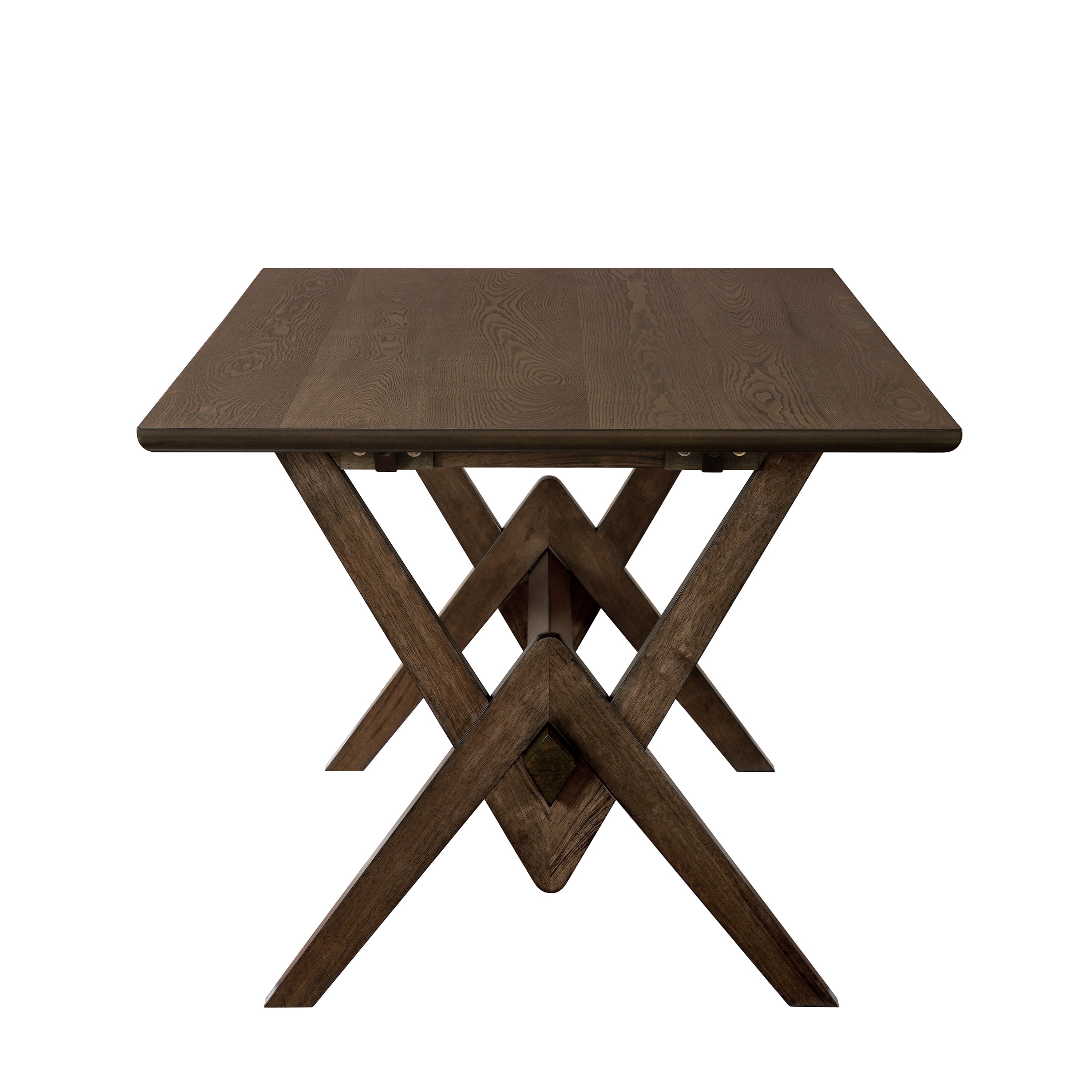 Double V Rectangular Dining Table