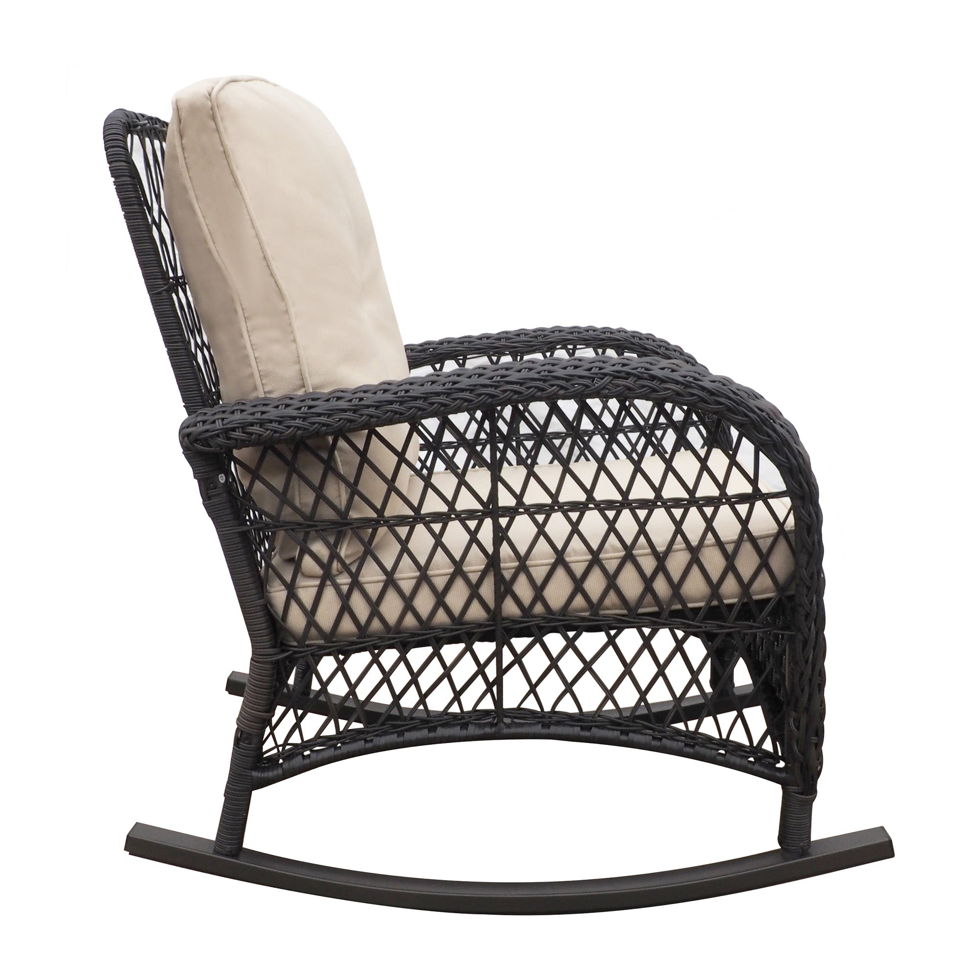 Outdoor Rattan Rocker Chair