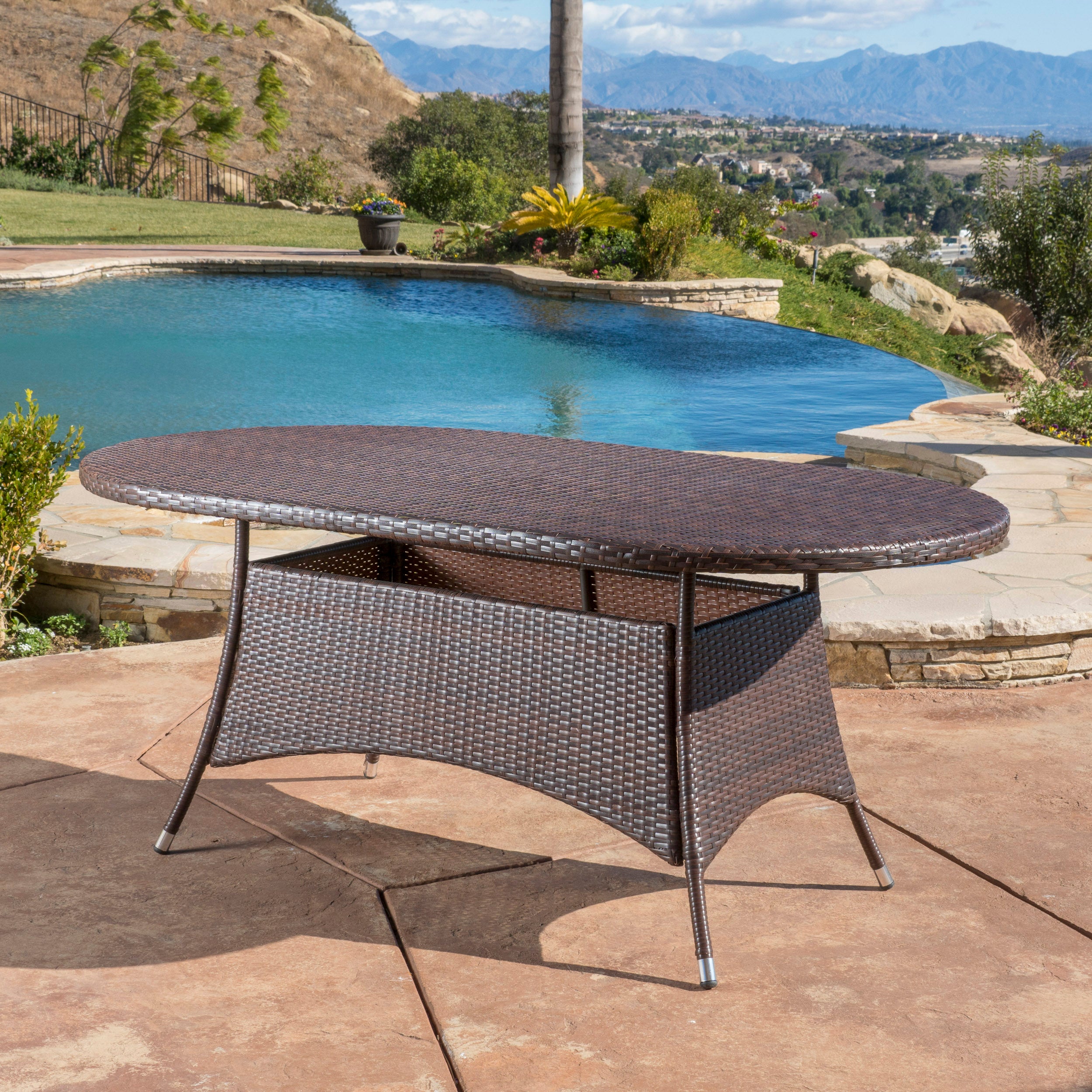 Corsica Oval Outdoor Dining Table