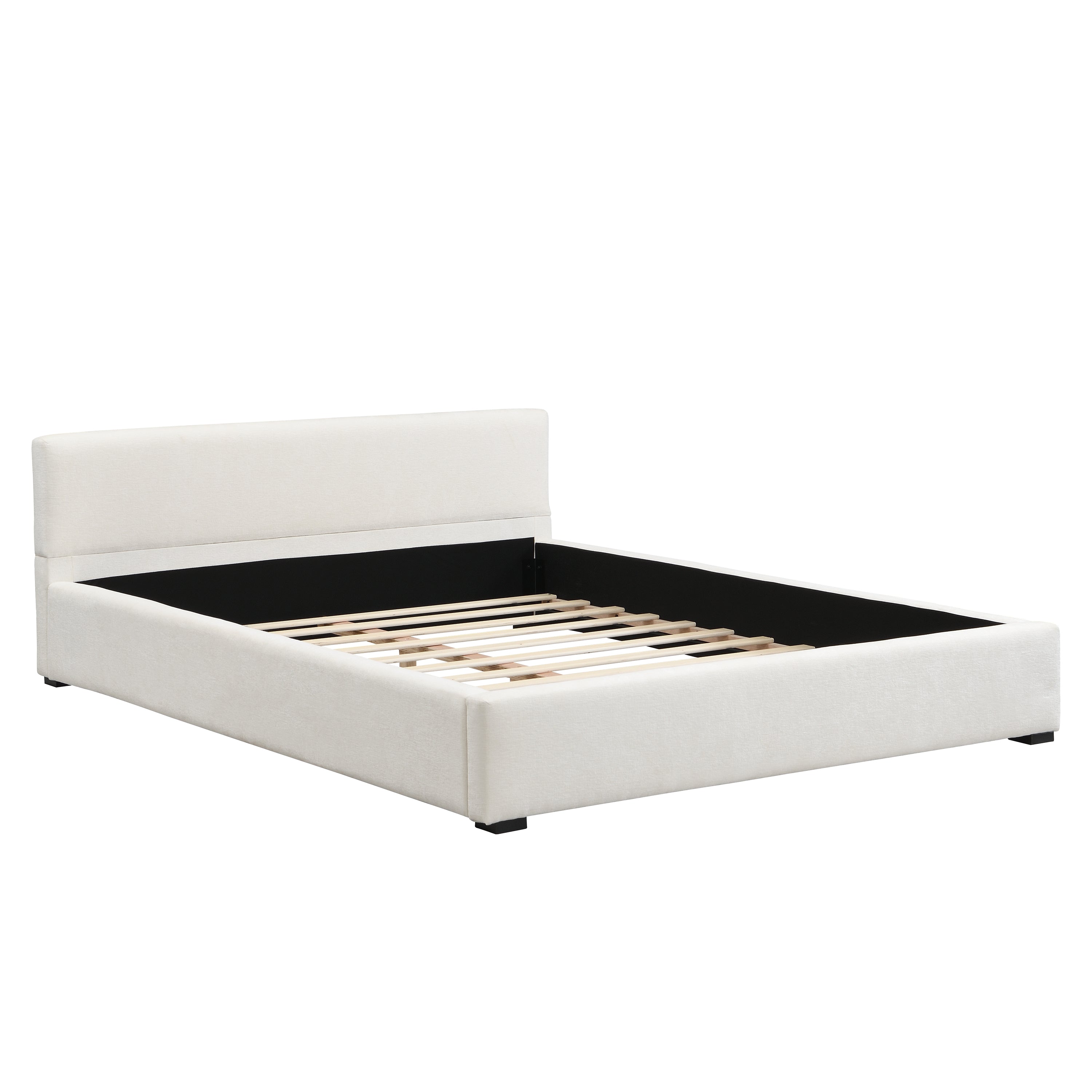 Elegant Wide-Edge Bed