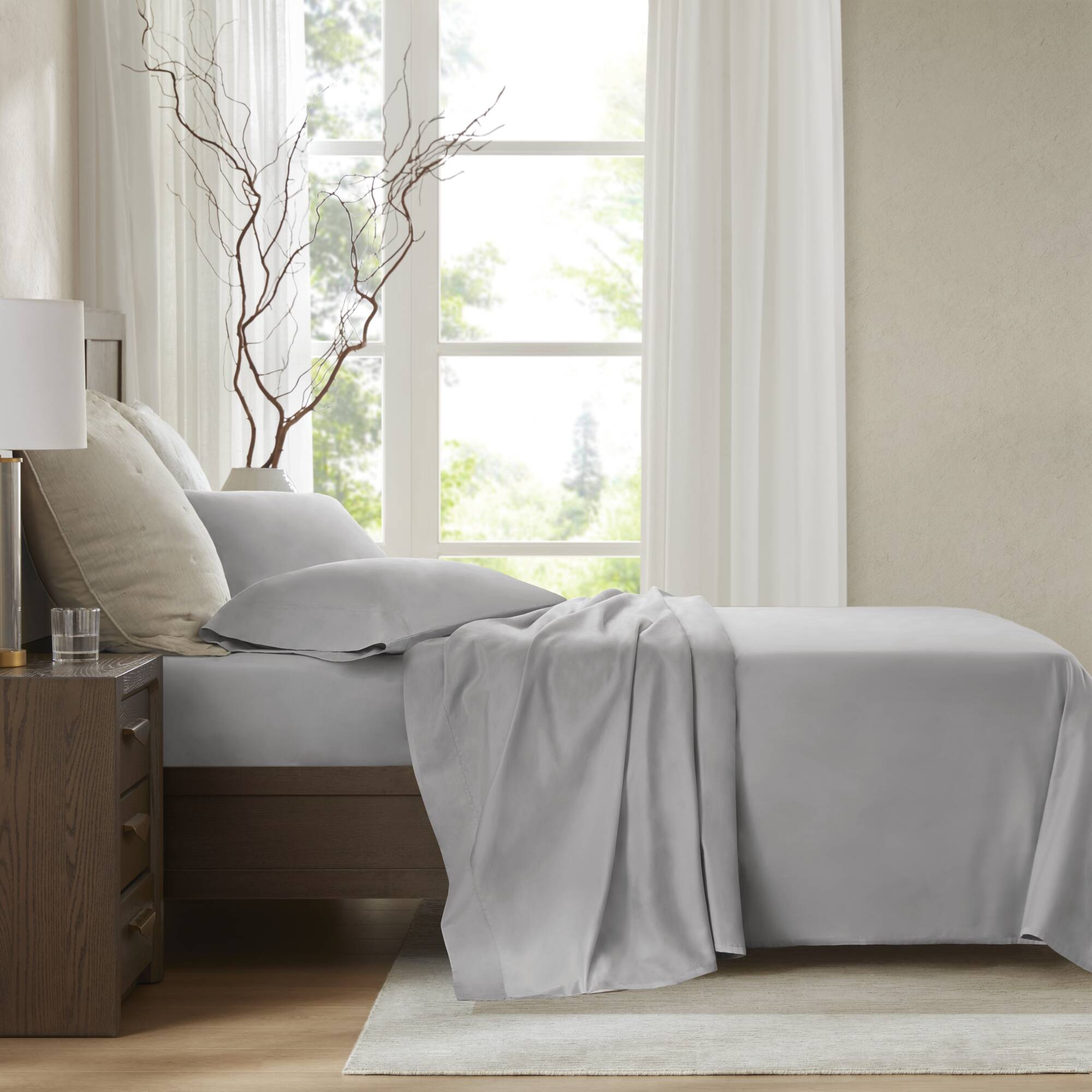 100% Egyptian Cotton Sateen Sheet Set