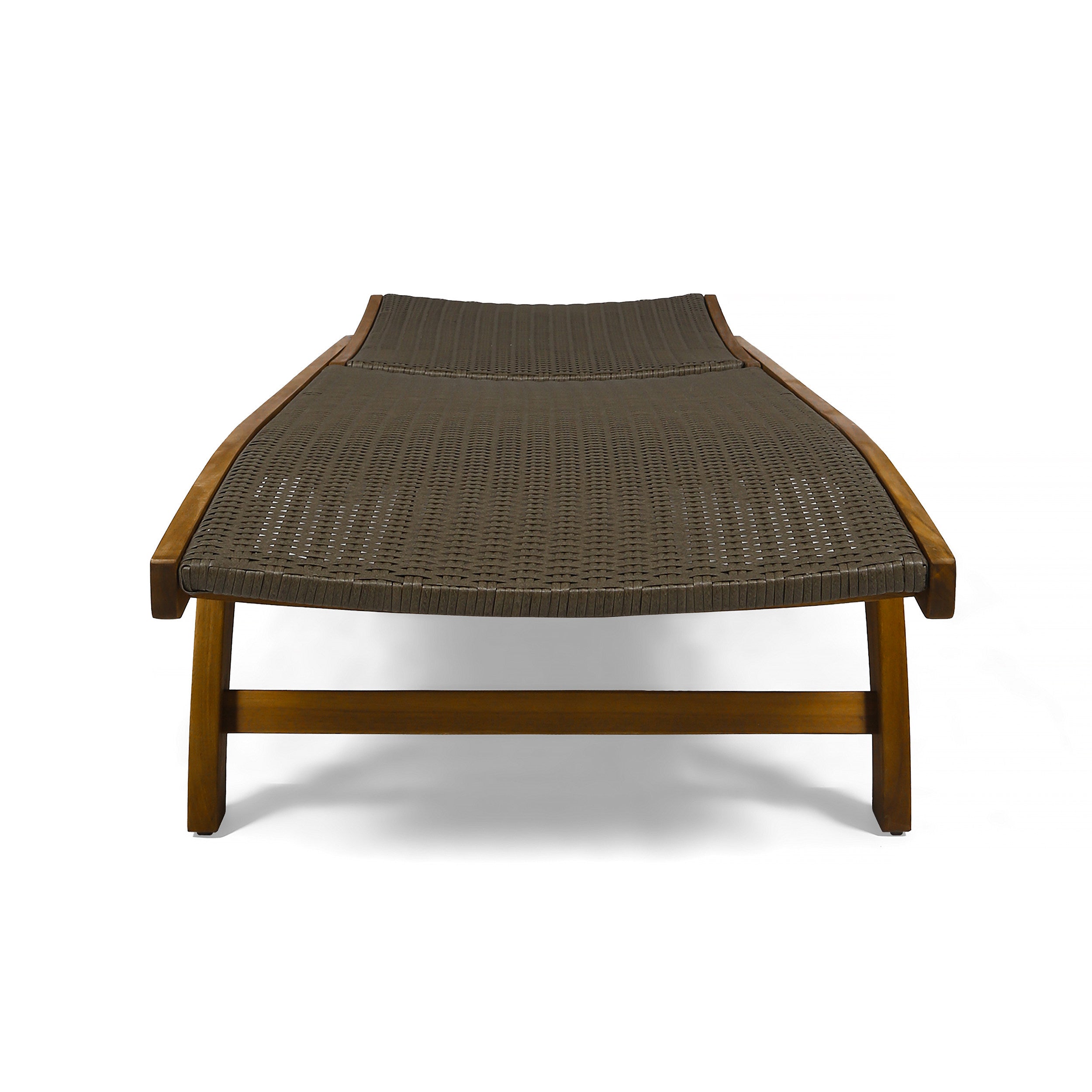 Banzai Chaise Lounge With Pull-Out Tray, Set of 2