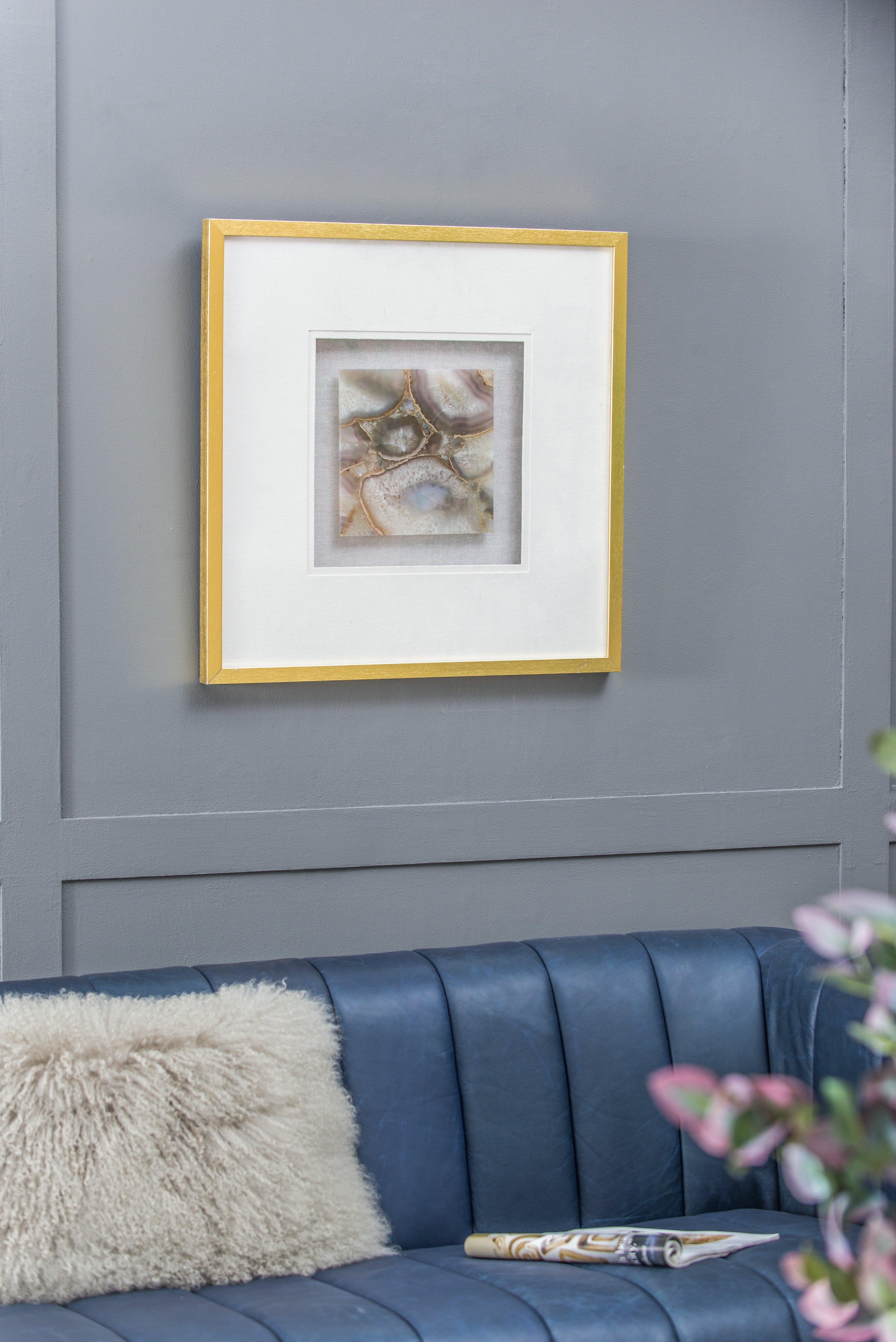Remi Agate Shadow Box Wall Art