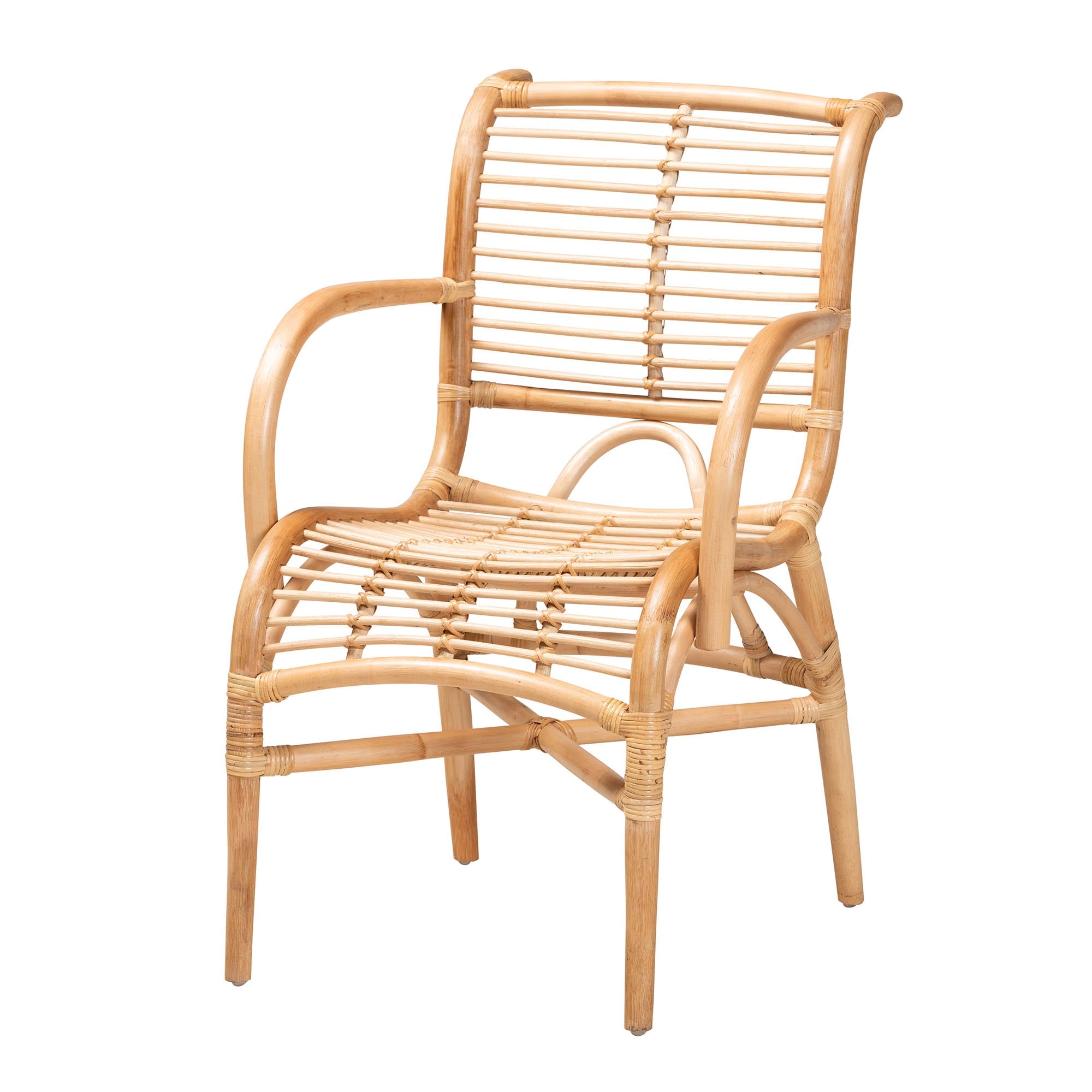 Yuki Rattan Lounge Chair