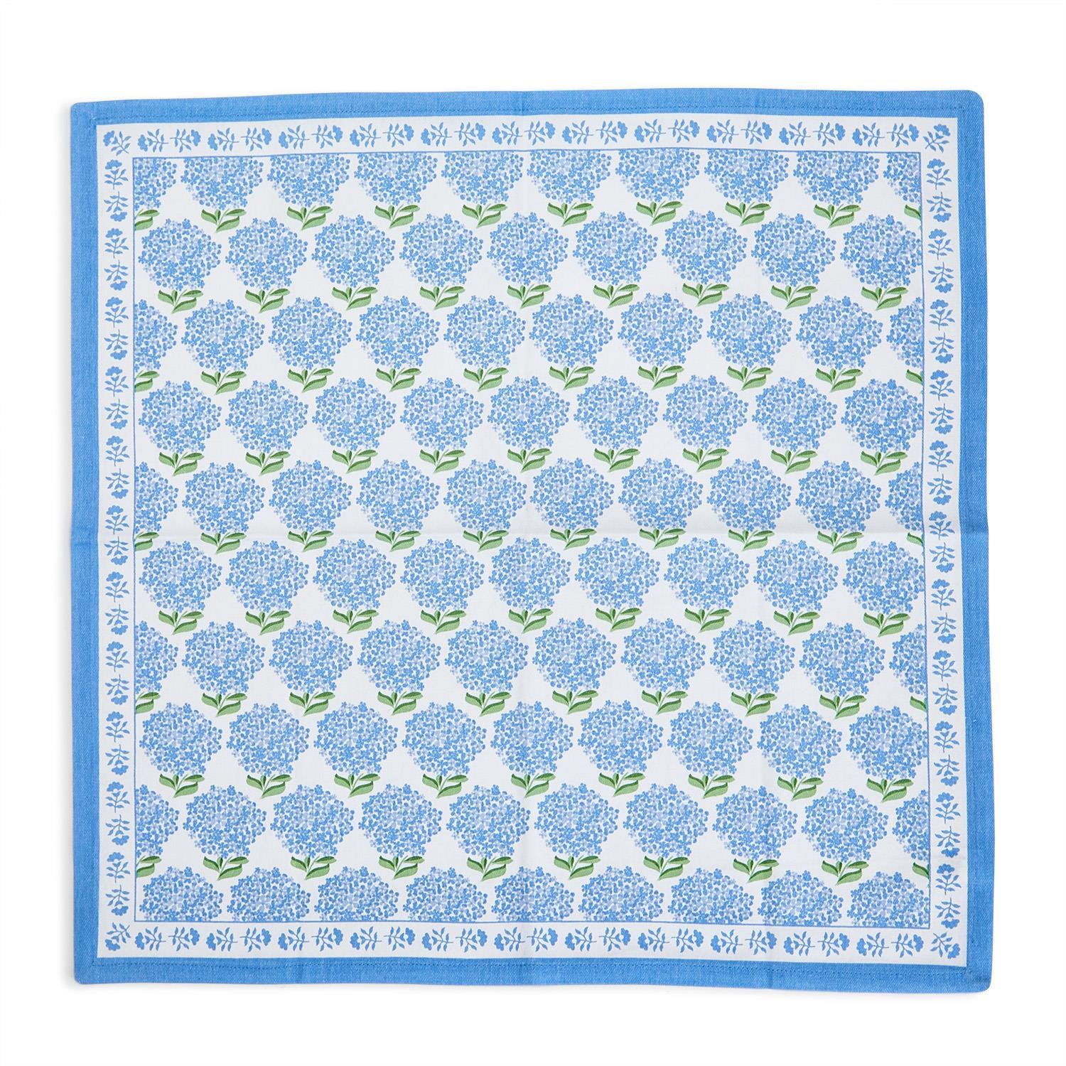 Hydrangea Napkins, Set of 4