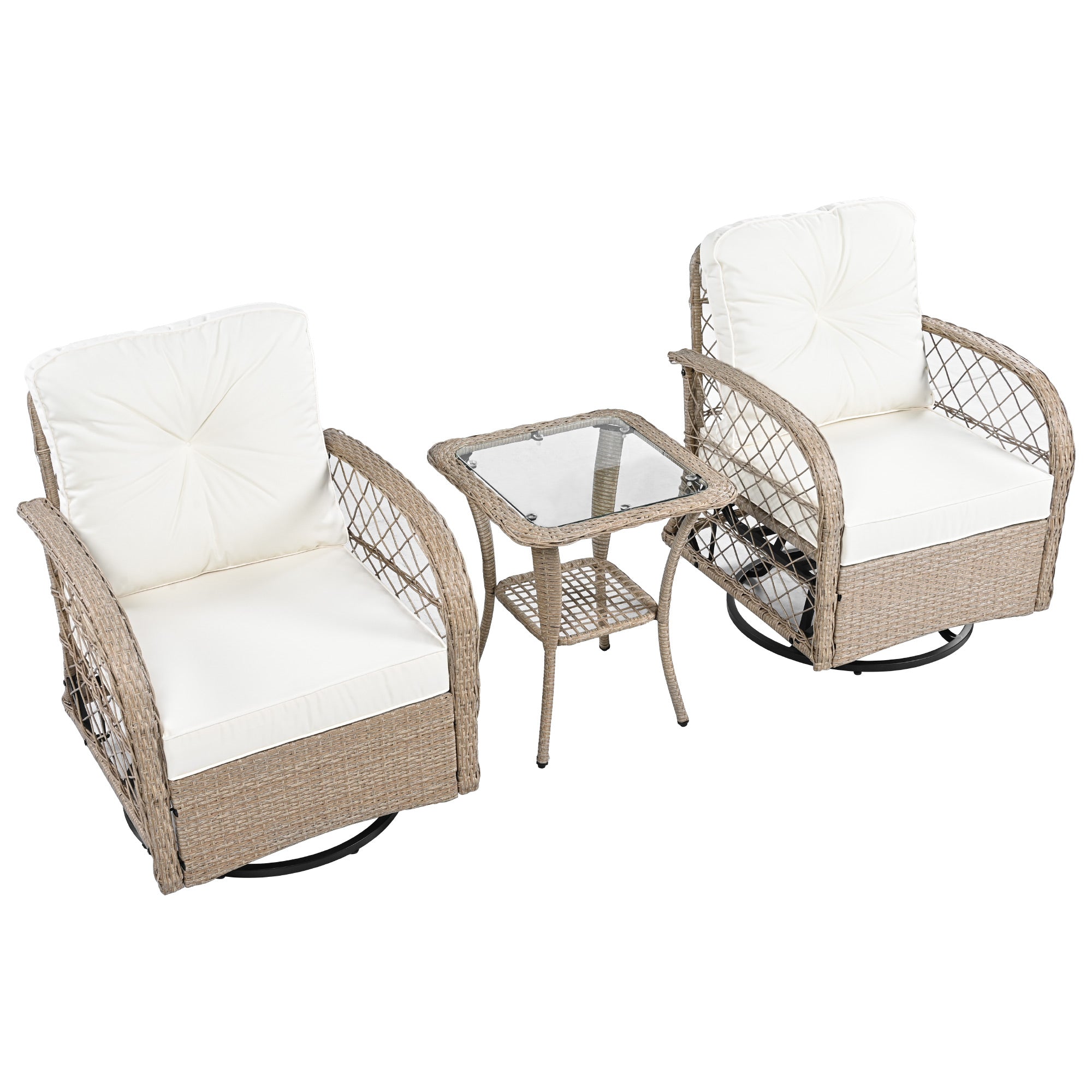 3-Piece Outdoor Chat Set