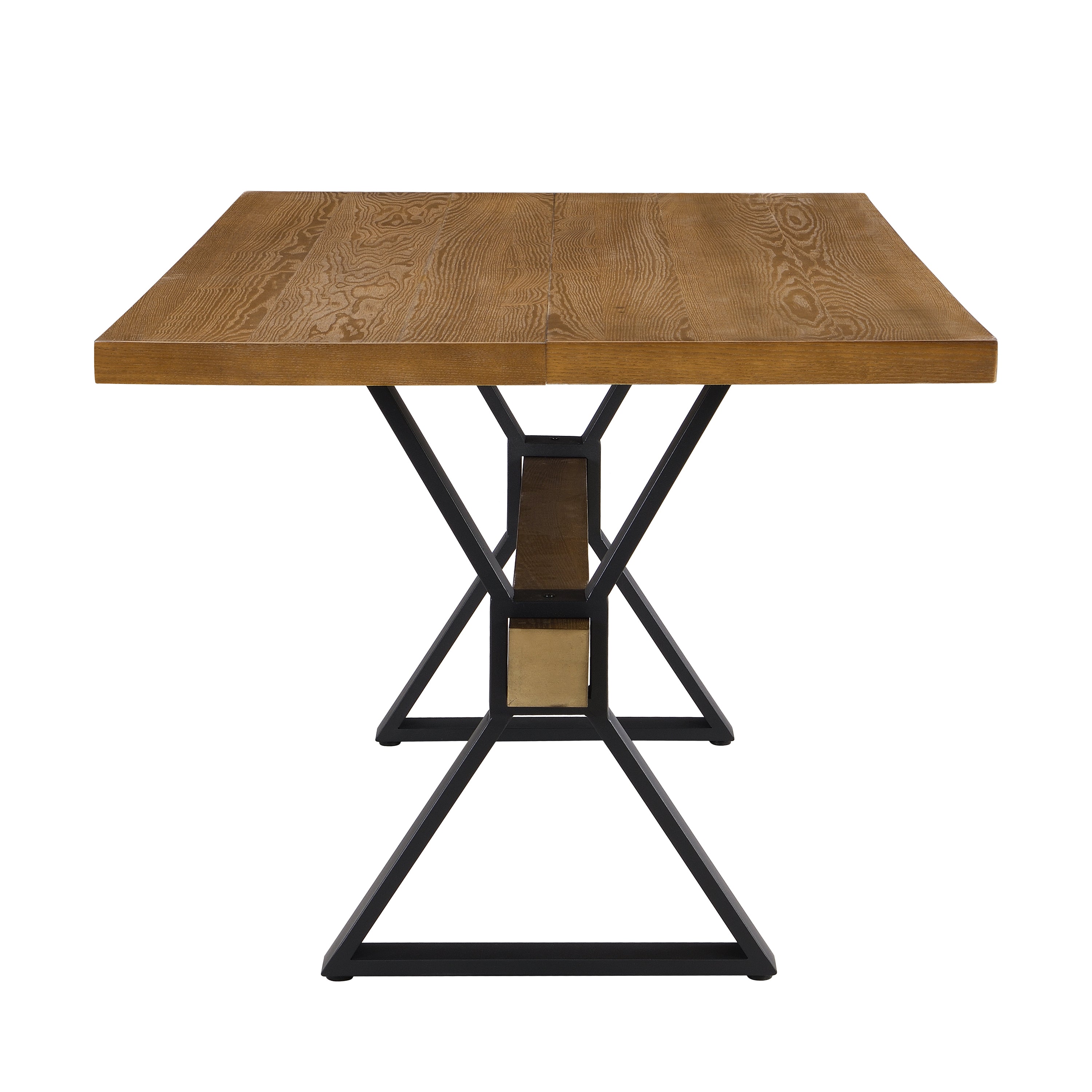 Hartsdale Rectangular Dining Table with X-Shaped Base