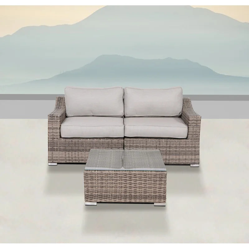 Laguna Sol Wicker Seating Set - Thumbnail 5