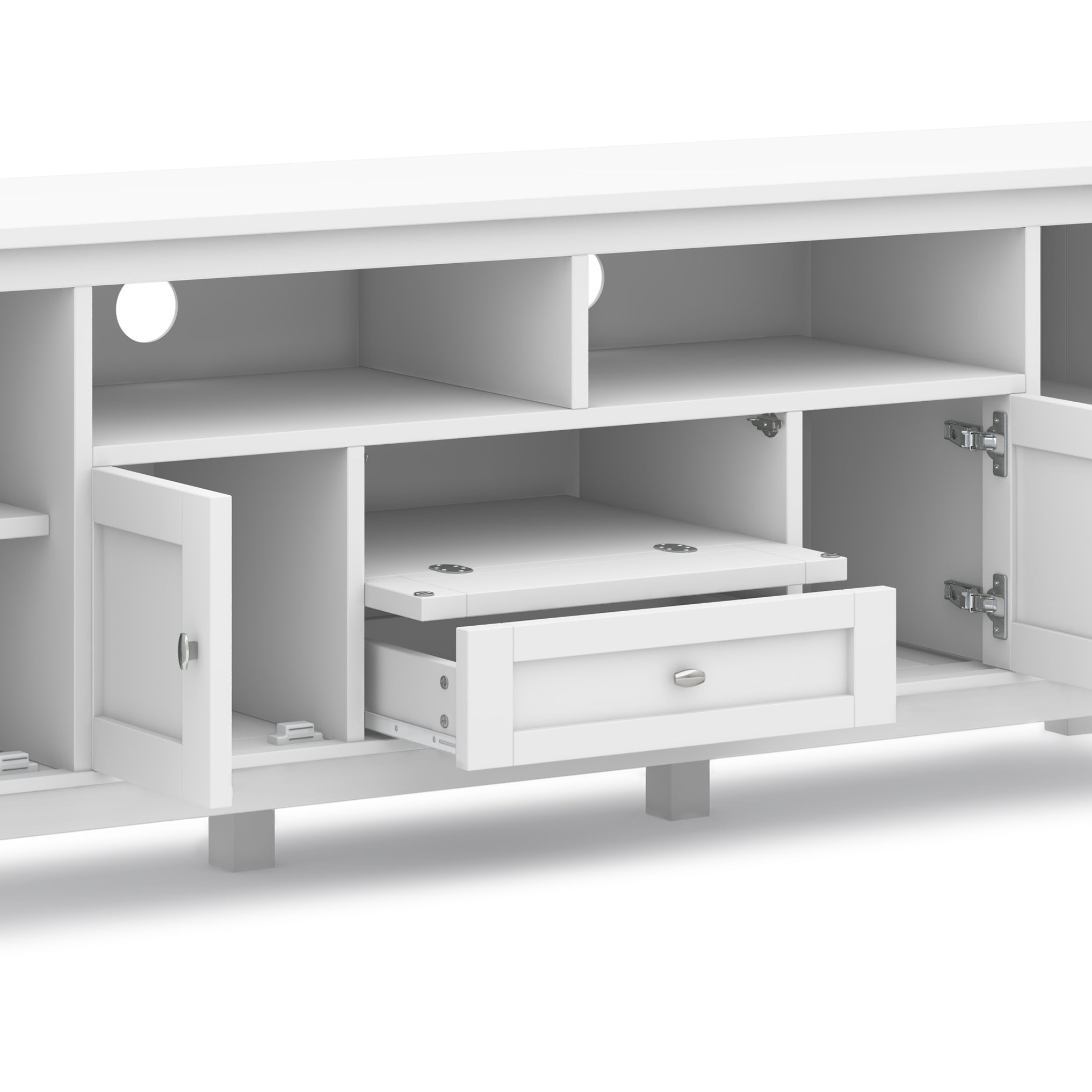Ethos 72" TV Media Stand with Drawer and Adjustable Shelf