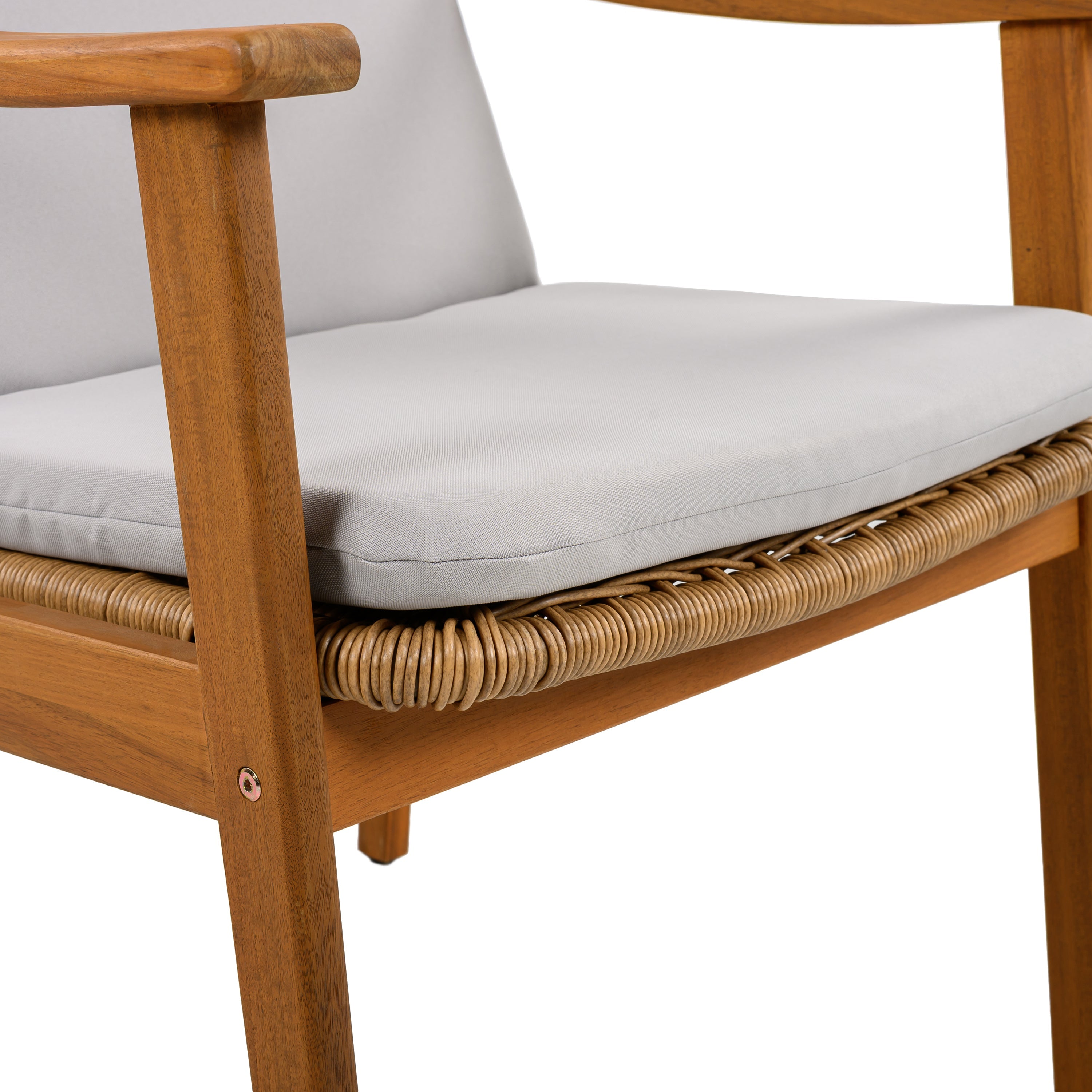Avenue Acacia Wood Outdoor Dining Chairs, Set of 2