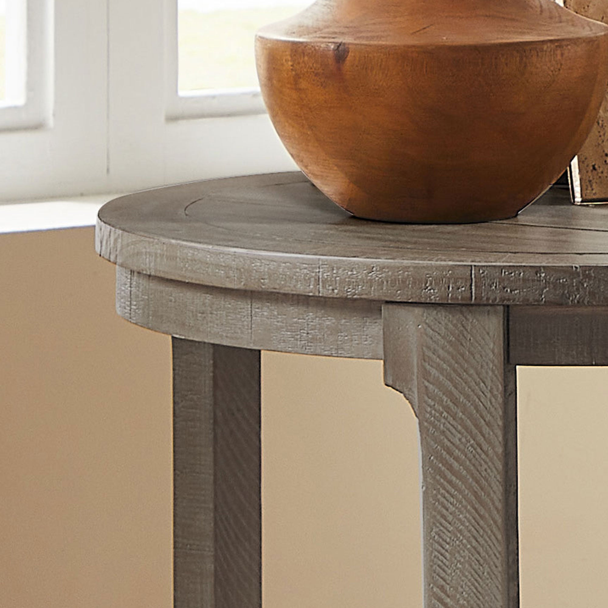 Modern Farmhouse Set of 2 Nesting Accent Tables