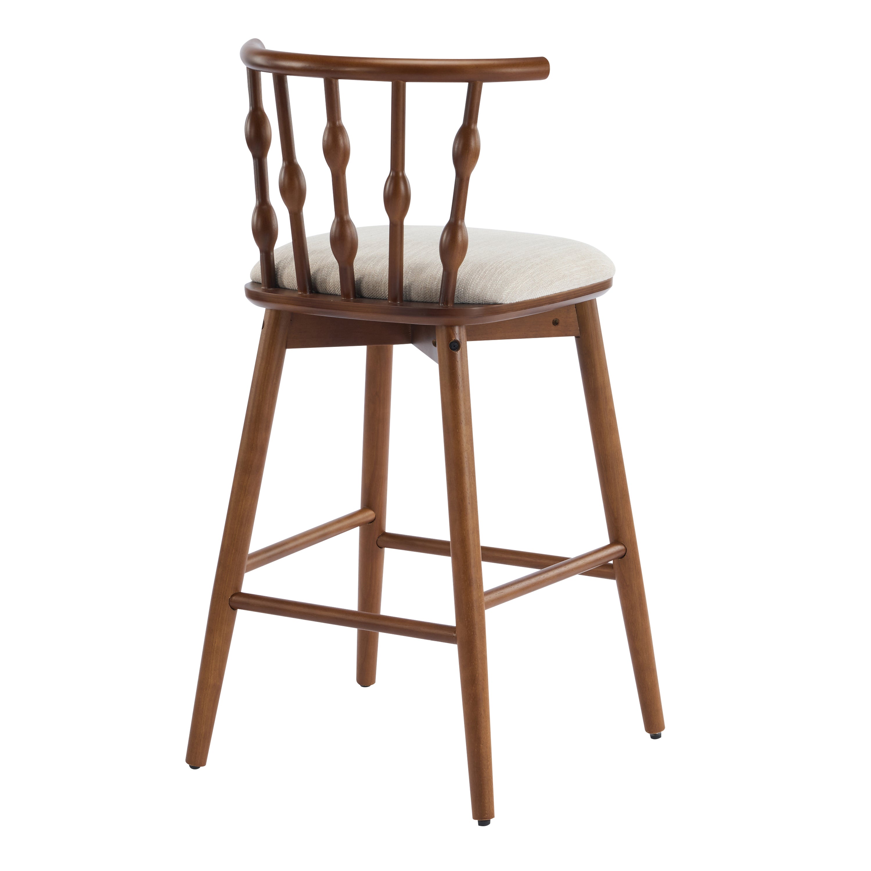 Doria Indoor Wooden Barstool, Set of 2