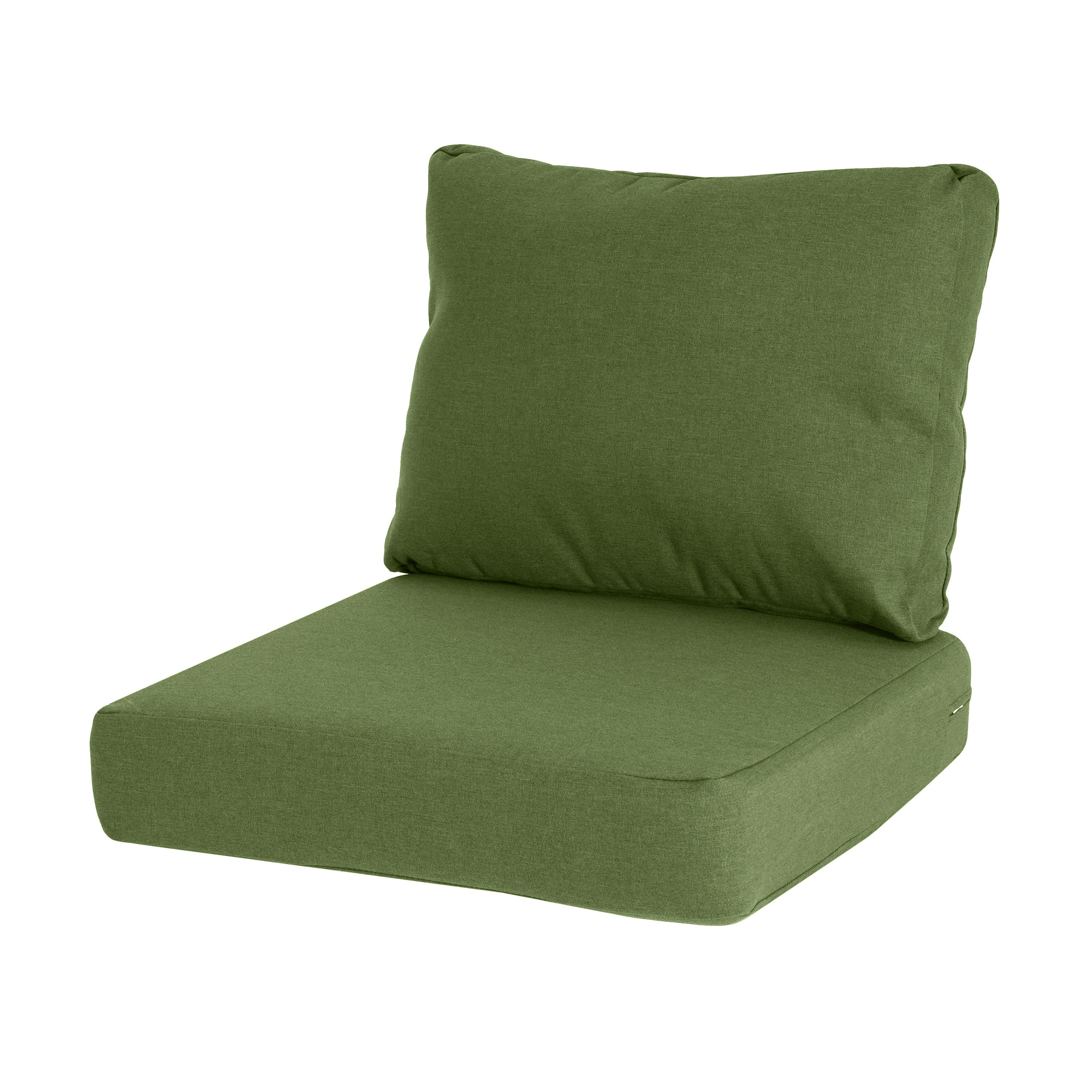 Noah Outdoor Club Chair Cushion Set, Seat Cushion and Back Cushion