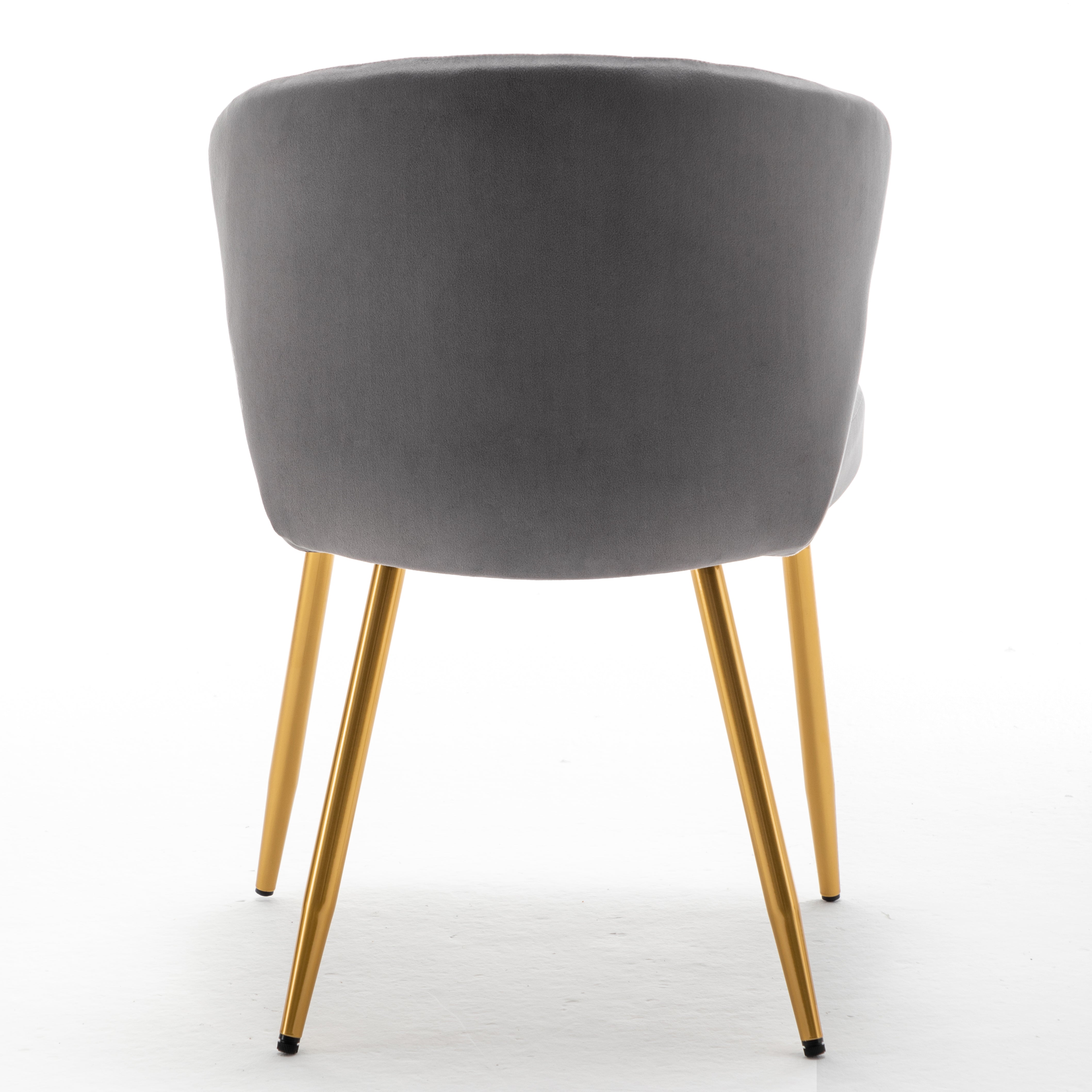 Modern Velvet Armless Accent Chair, Channel Tufted Dining Chair with G –  Pier 1