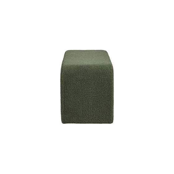 Goldmine Upholstered Bench with Curved Seat