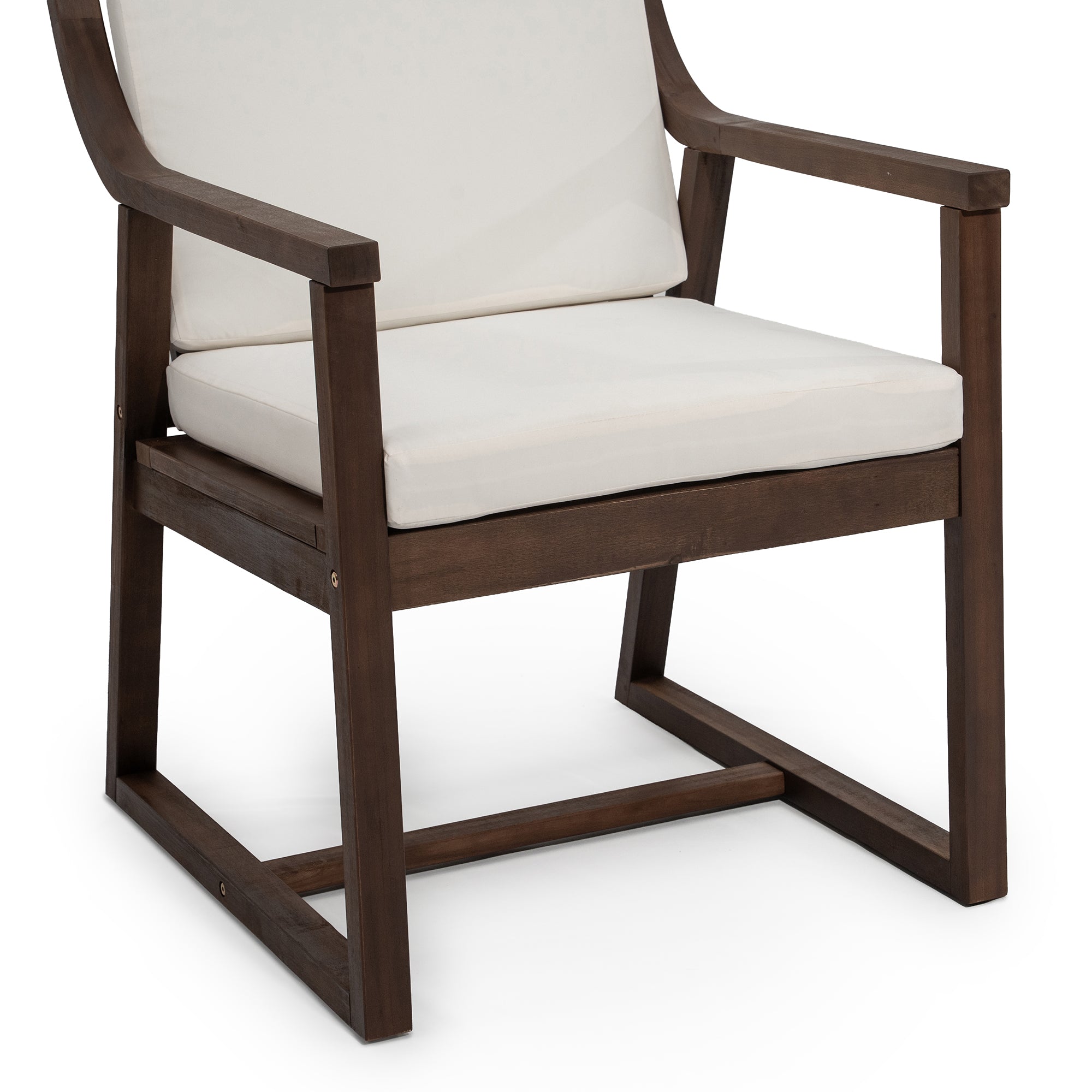 TREXM Patio Dining Table Set for 6