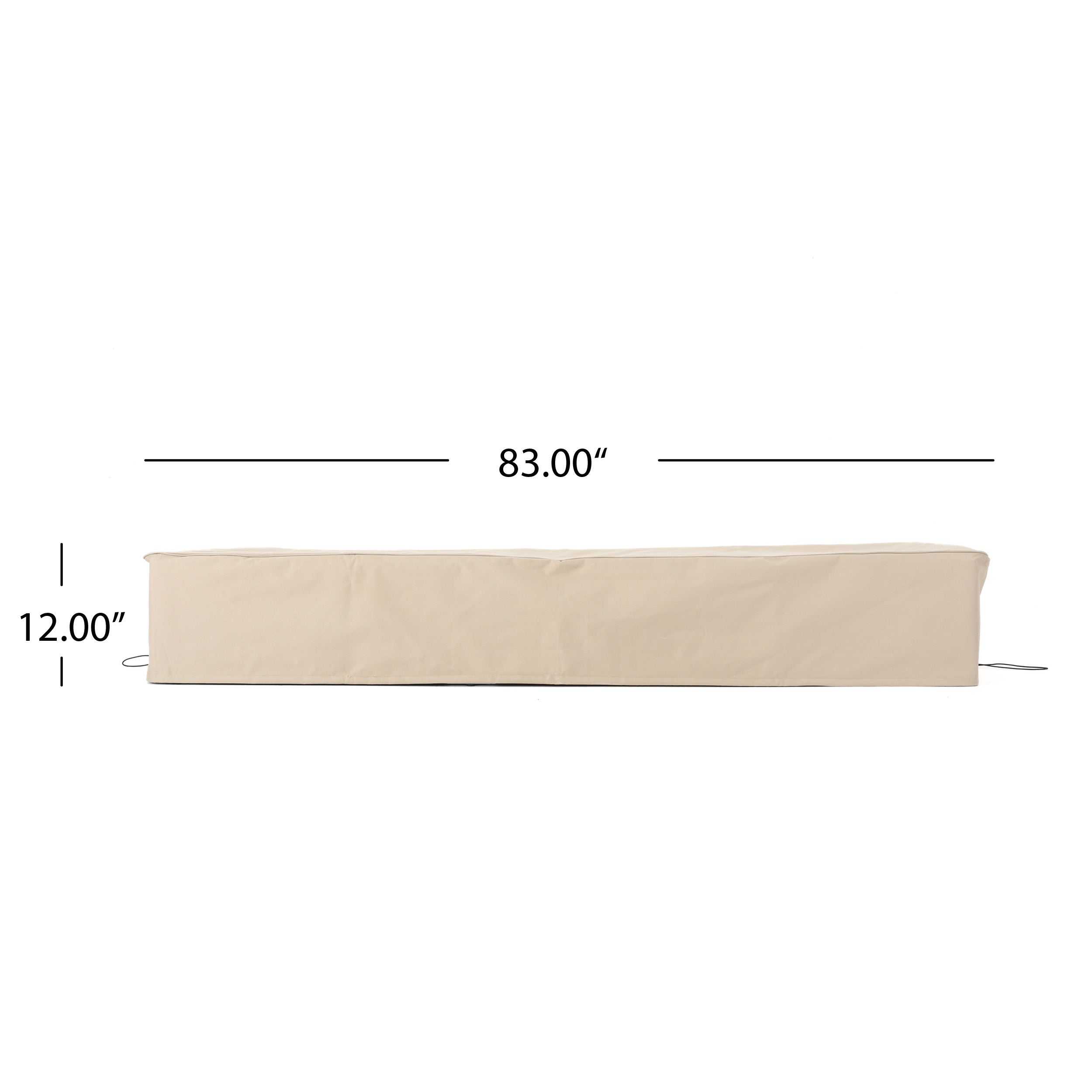 Pier 1 Fabric Chaise Lounge Cover - Thumbnail 3