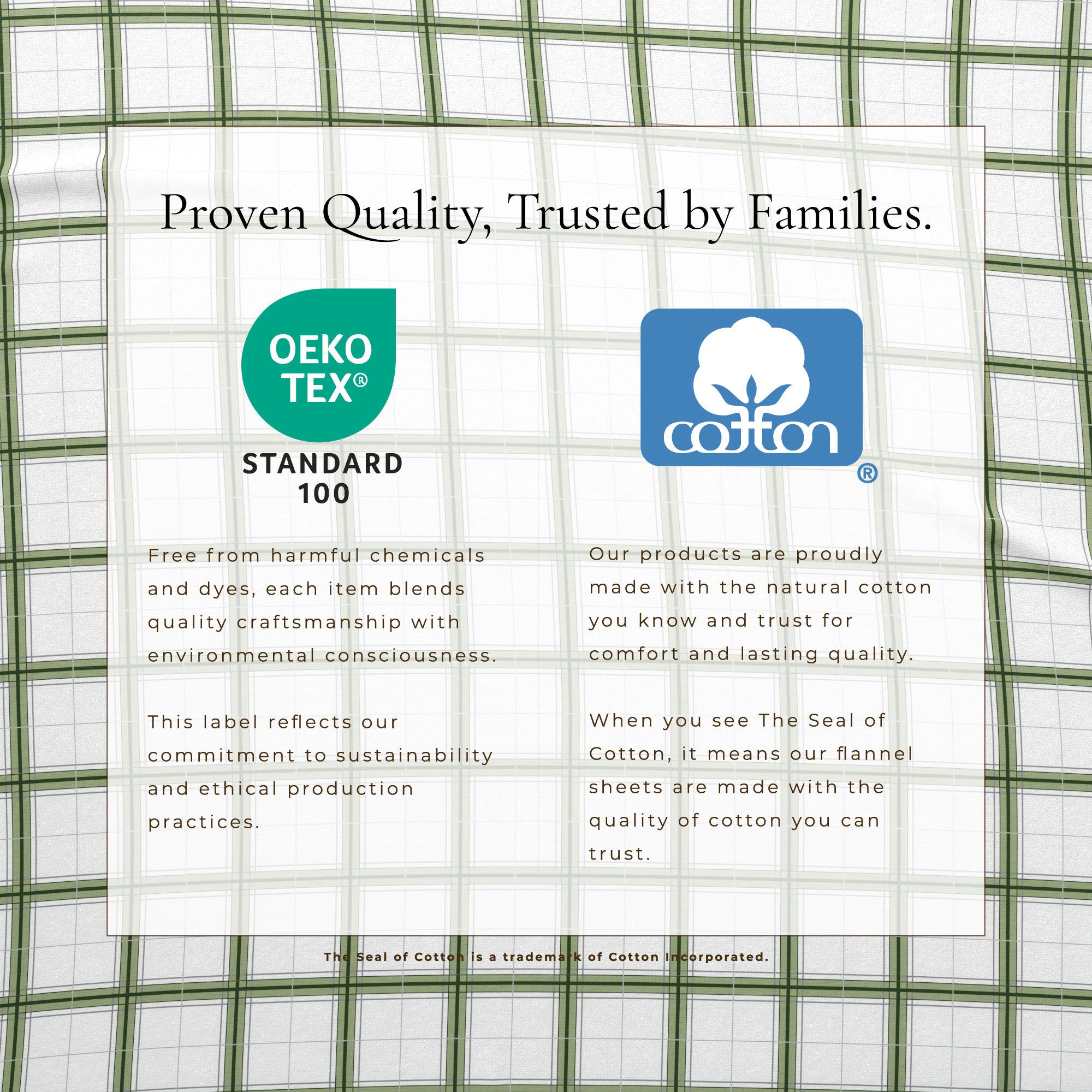 100% Turkish Cotton Plaid Flannel Sheet Sets