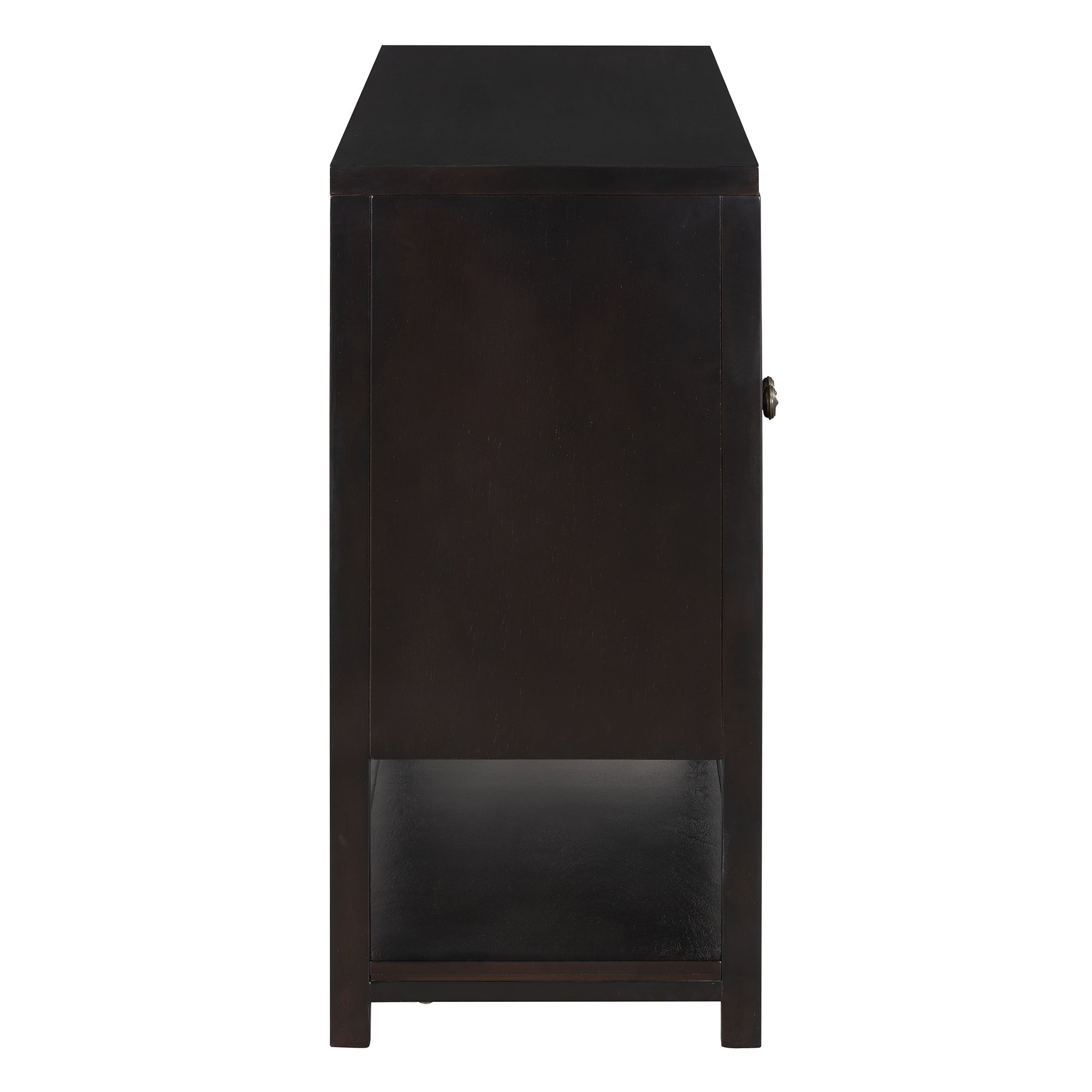 Mirrored Door Console Table