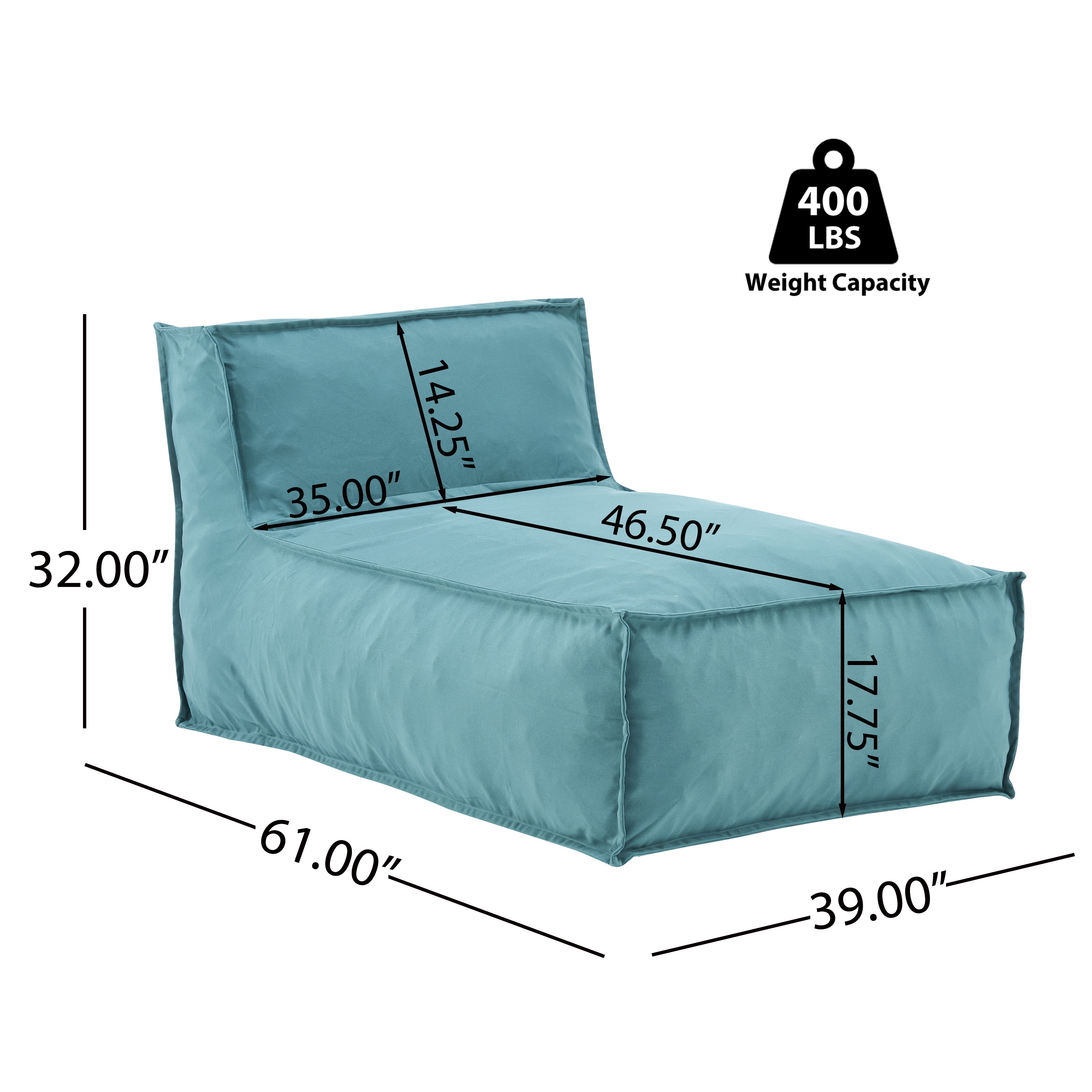 Ramona Outdoor Bean Bag Lounge Chair