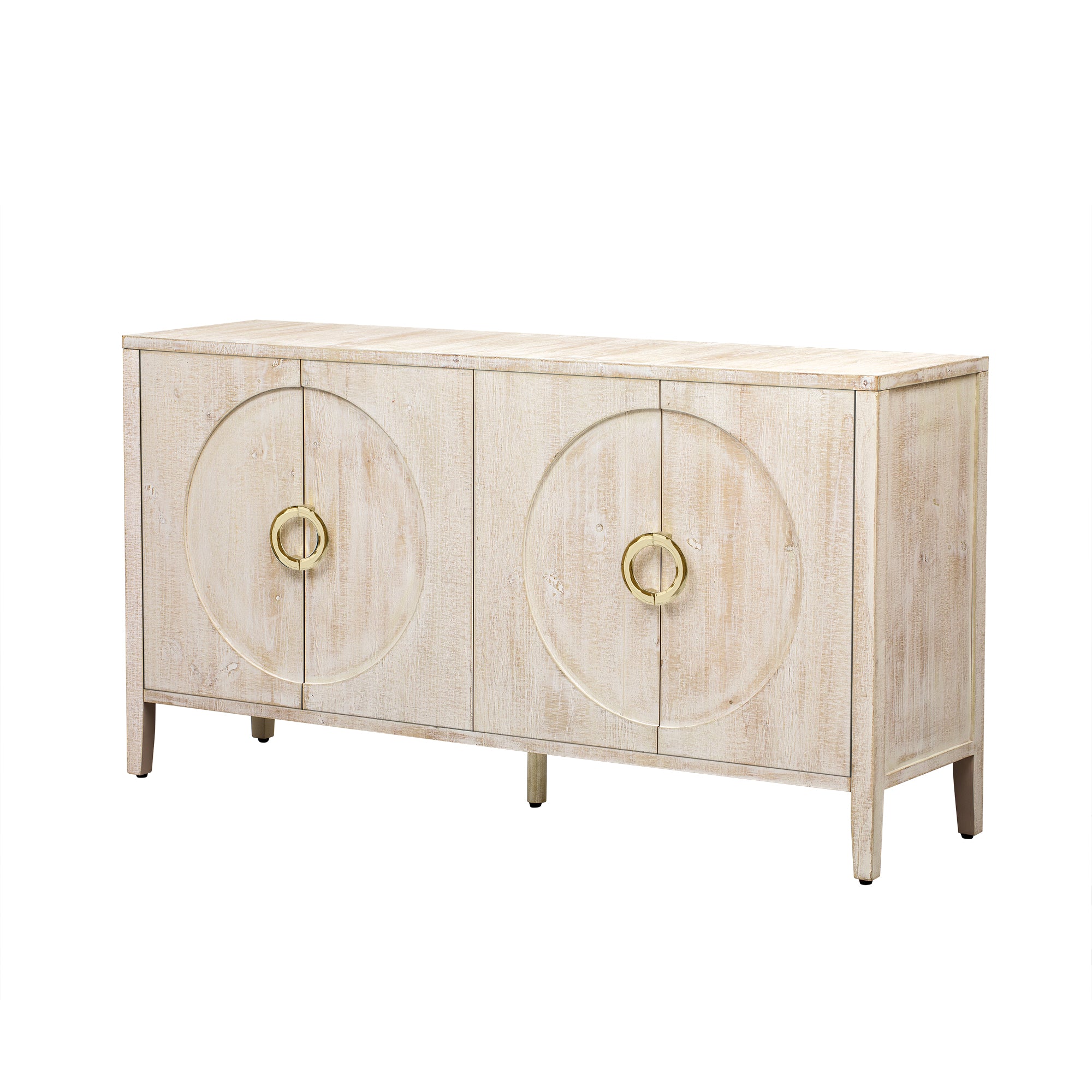 Sophisticated Cabinet with Textured Finish