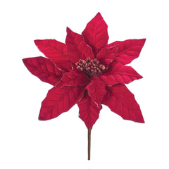 Glittered-Poinsettia-Stem-(set-of-24)-Red-Faux-Florals