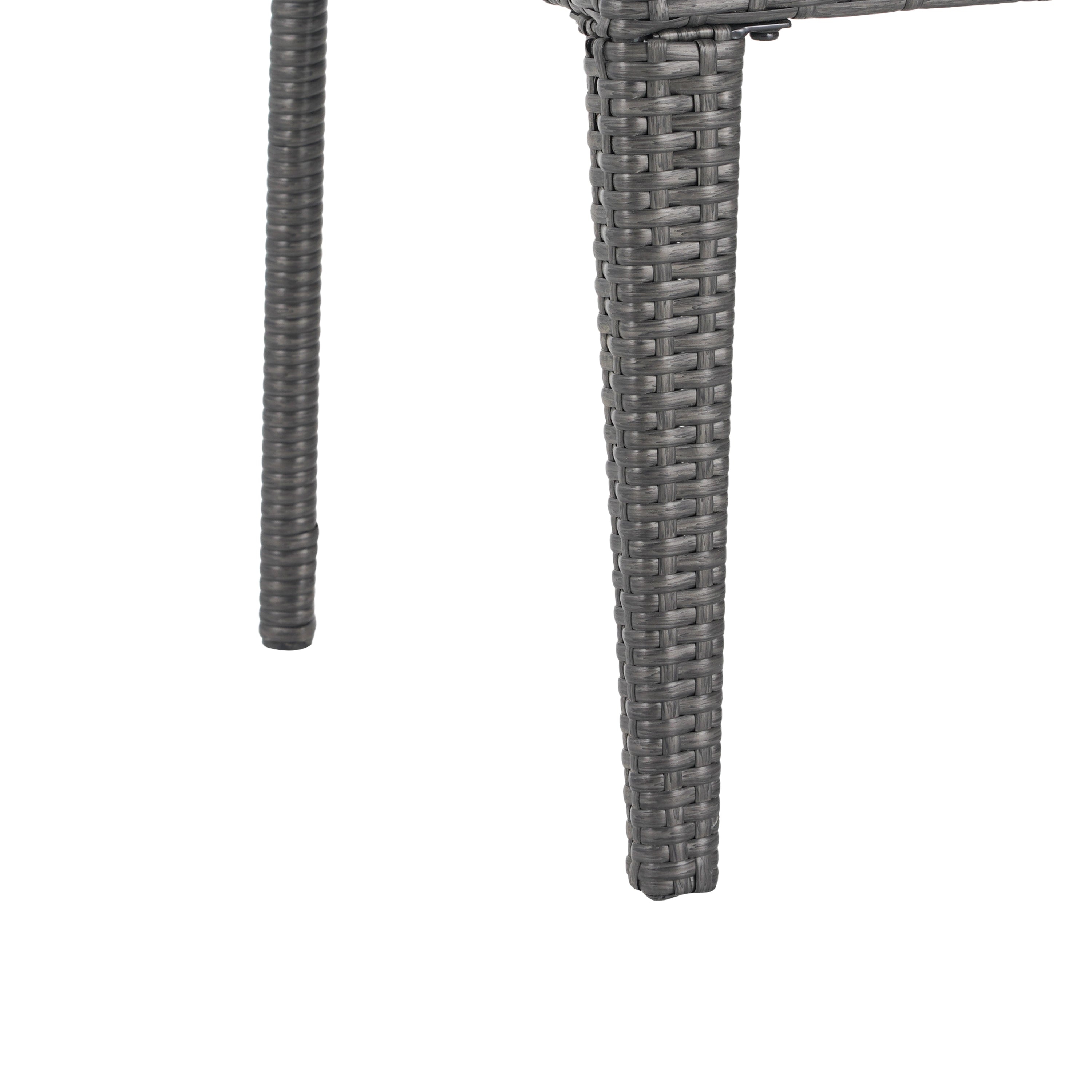 Farley Stacking Outdoor Dining Chairs, Set of 2