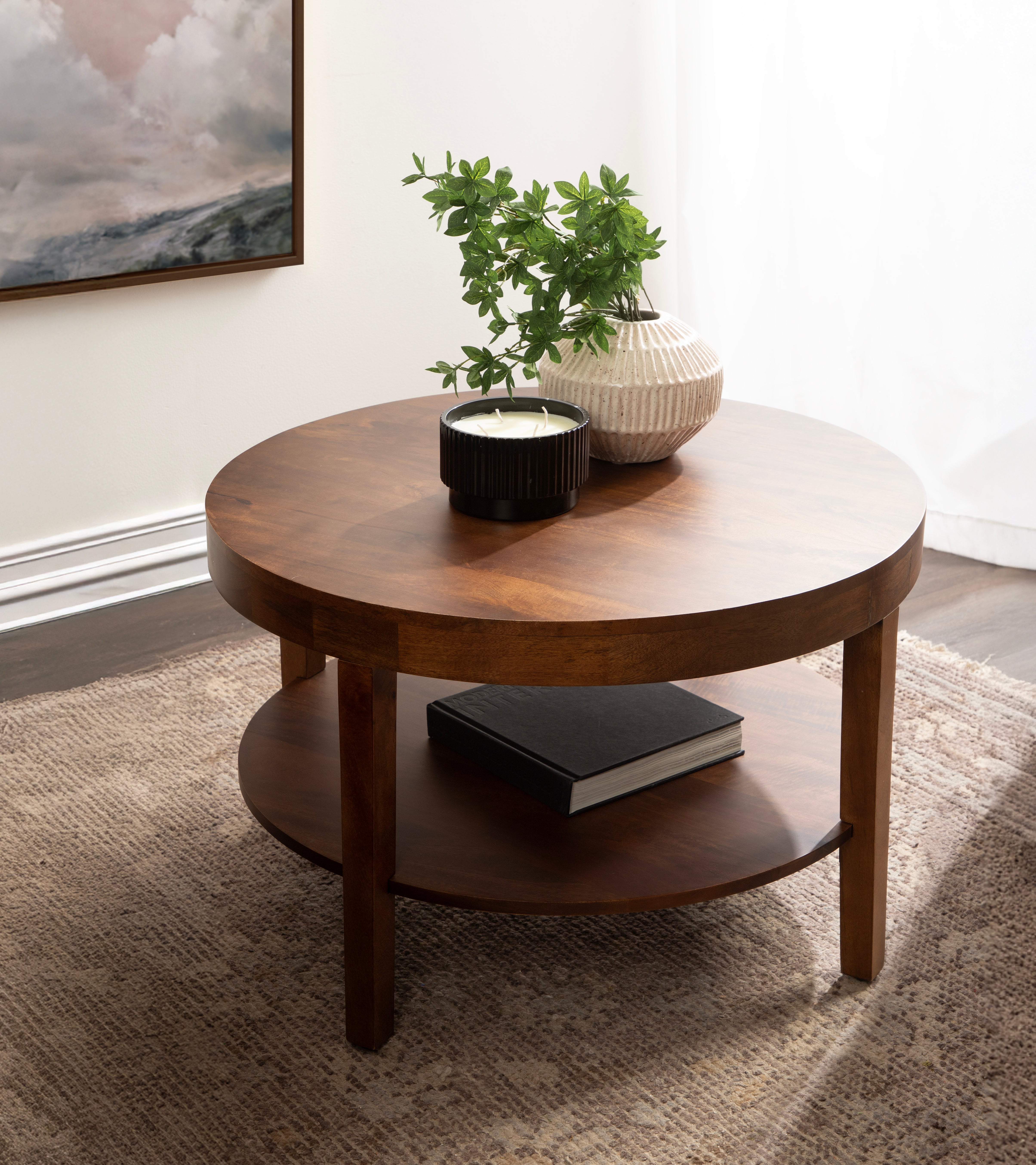 Talcott Round Coffee Table