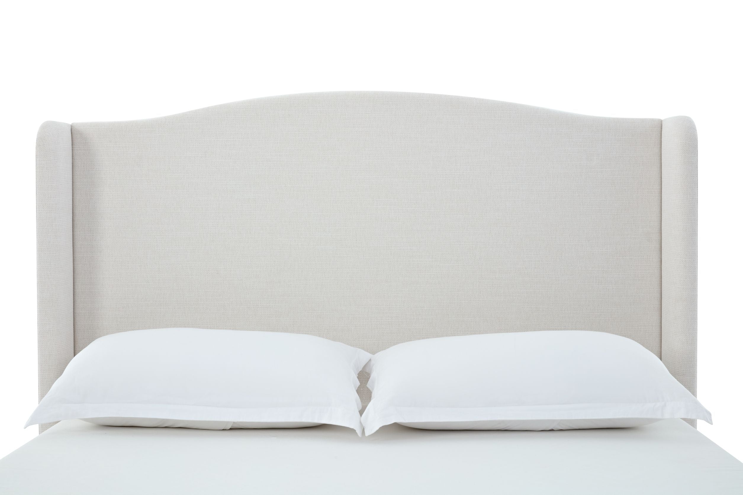 Minimalist Designs Hannah Upholstered Wingback Bed - Thumbnail 3