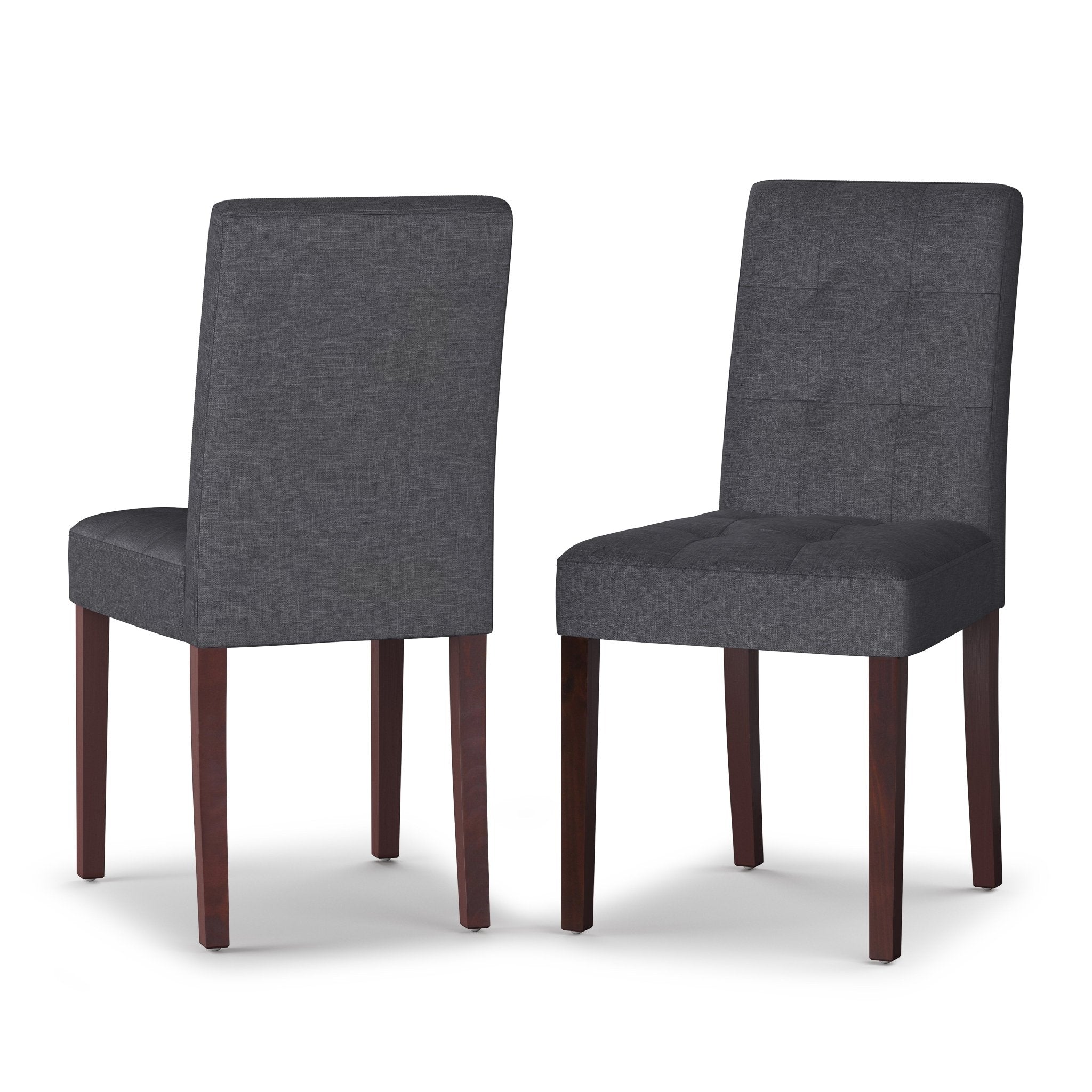 Effulgent Upholstered Dining Chair with Button Tufted, Set of 2 - Dining Chairs
