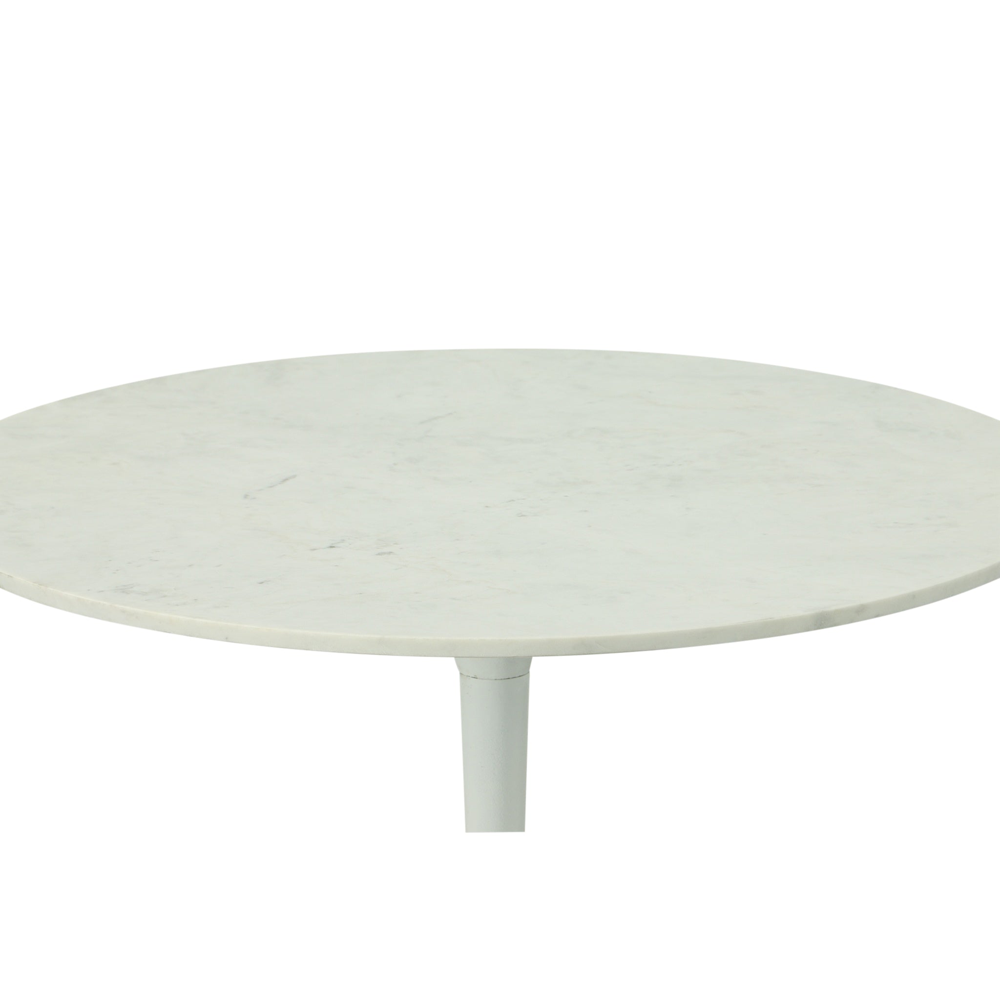 Enzo Round Marble Top Dining Table - Dining Tables