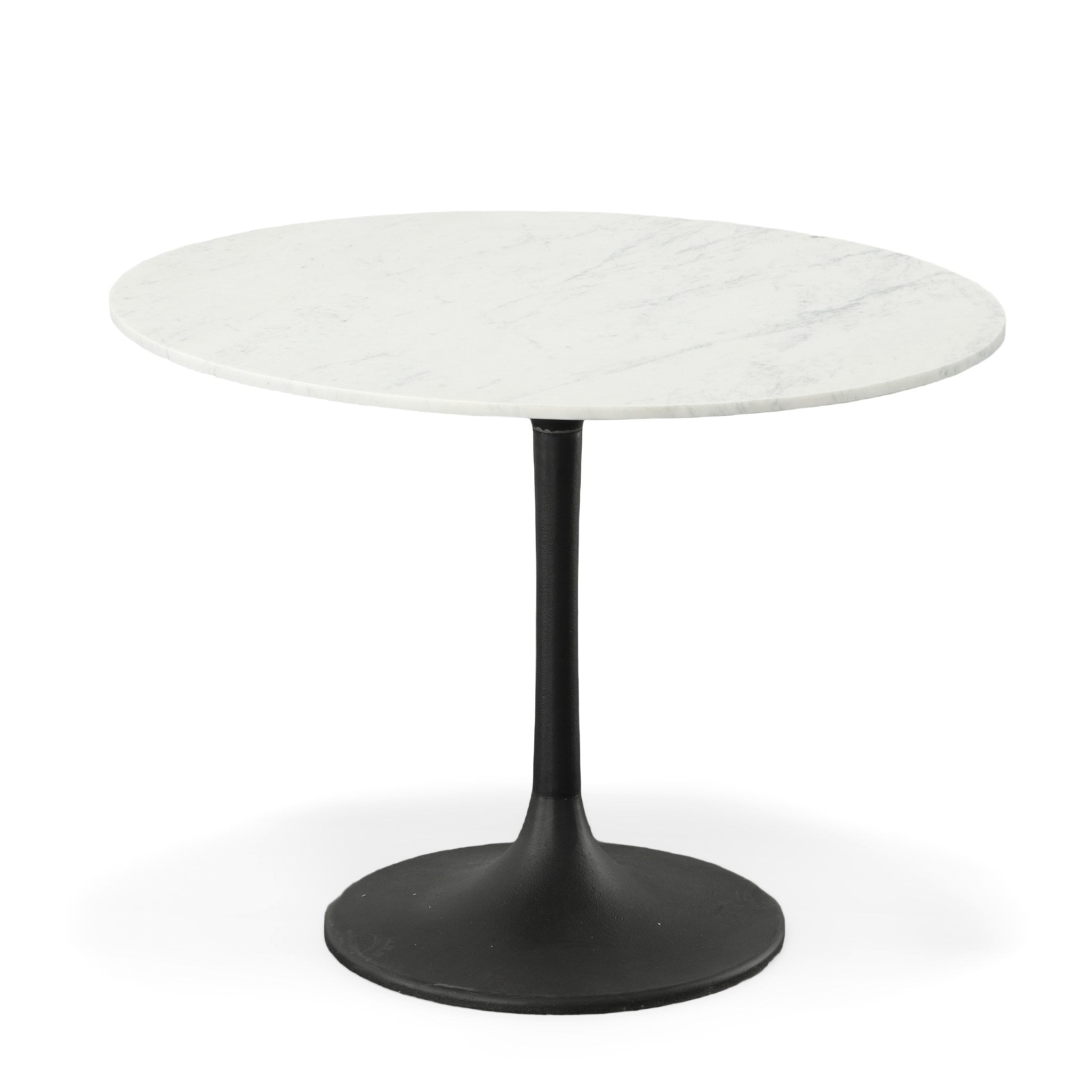 Enzo Round Marble Top Dining Table - Dining Tables