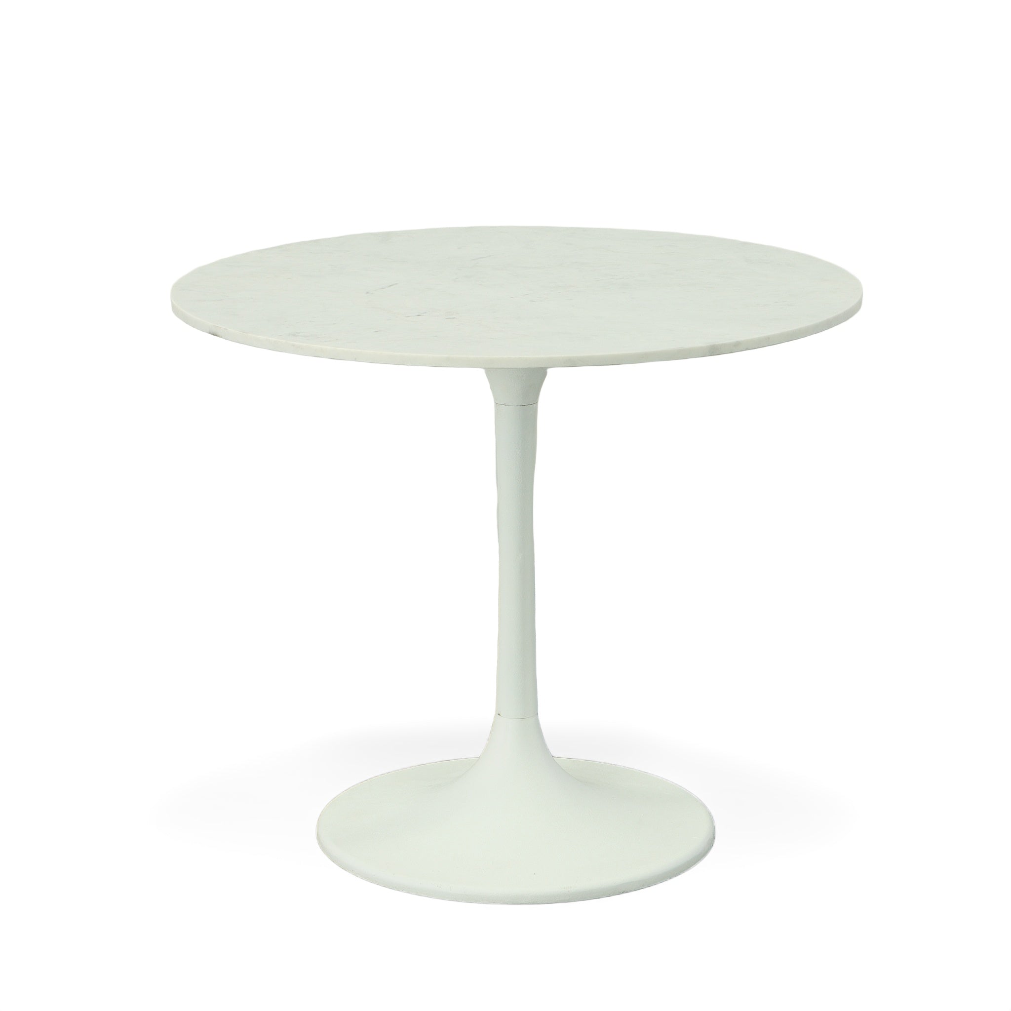 Enzo Round Marble Top Dining Table - Dining Tables
