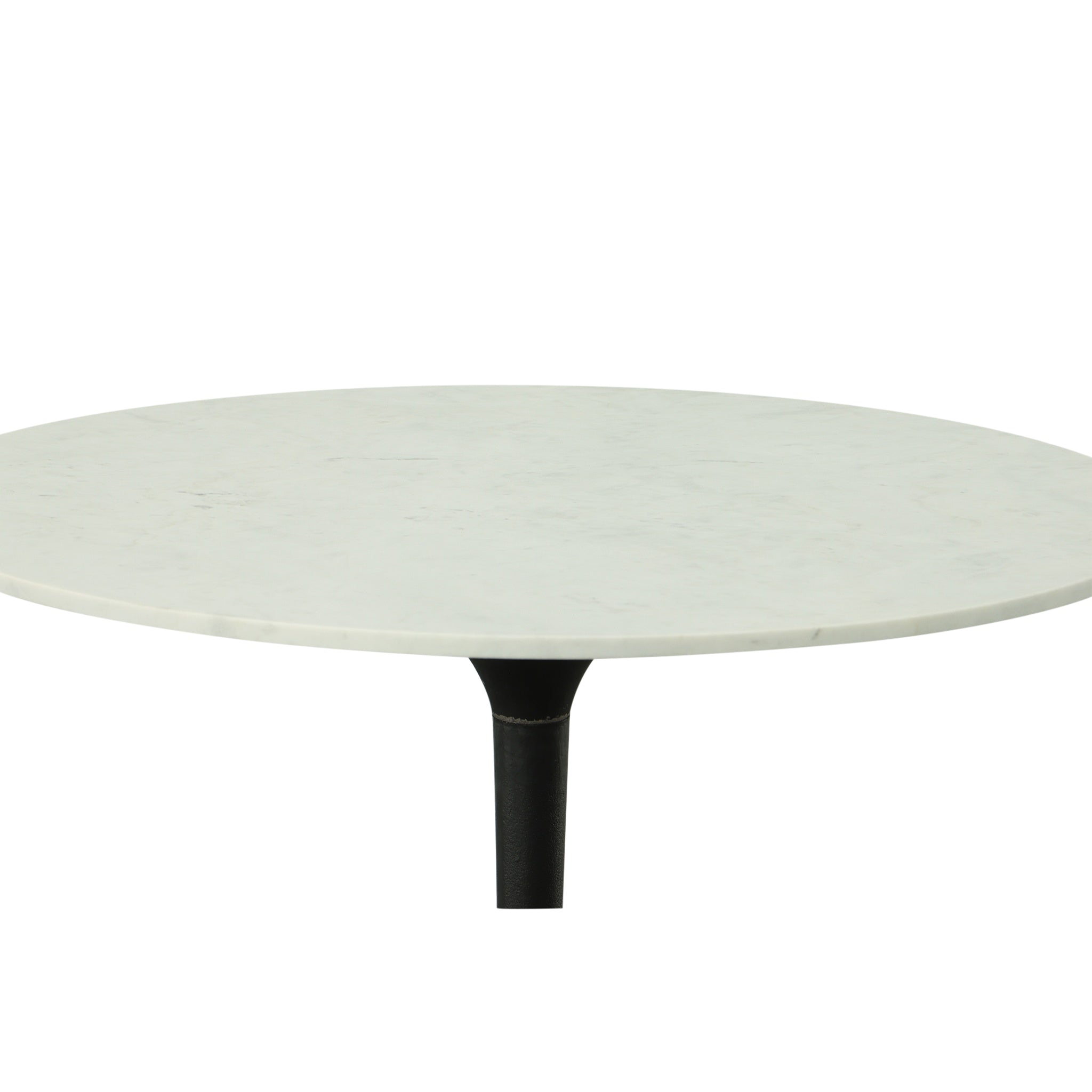 Enzo Round Marble Top Dining Table - Dining Tables