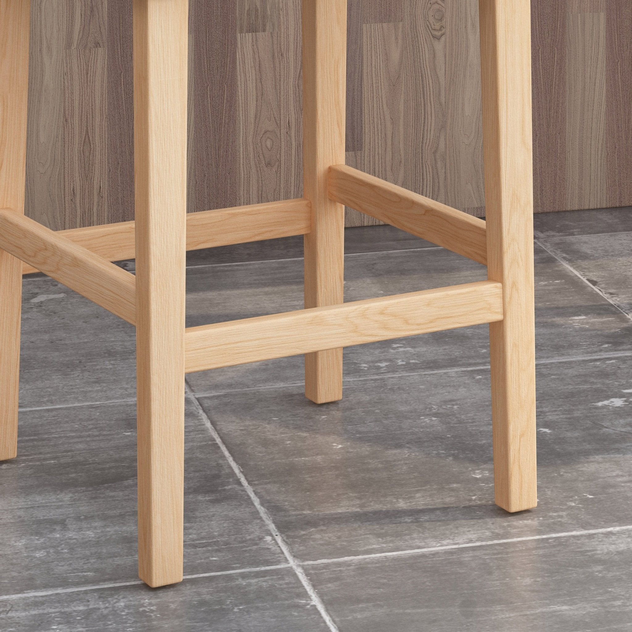 Ethereon Fabric Tufted Counter Stool, Set of 2 - Counter Stools