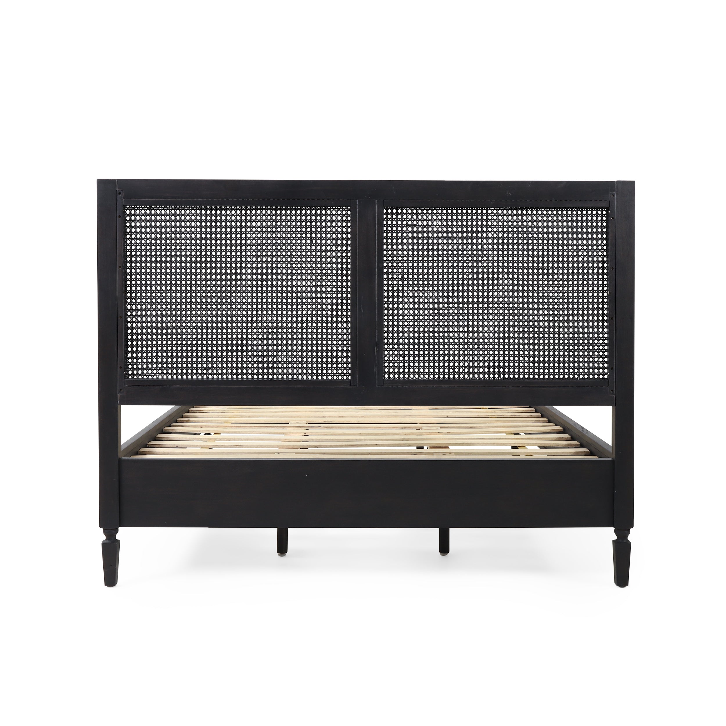 Balikos Solid Wood Queen Bed