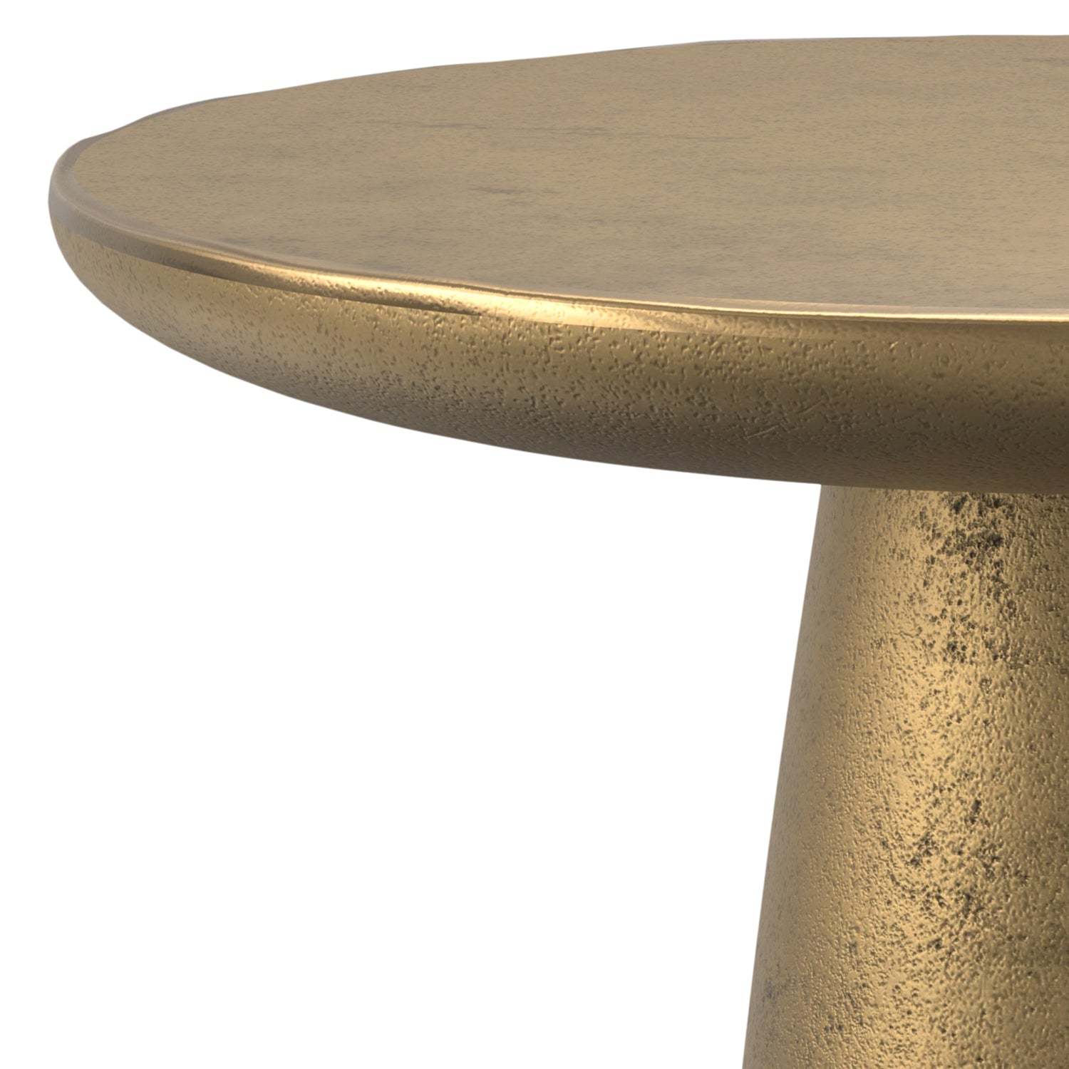 Dominique Cast Aluminum Side Table