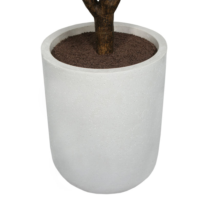 Faux Potted Rubber Tree, 5 ft