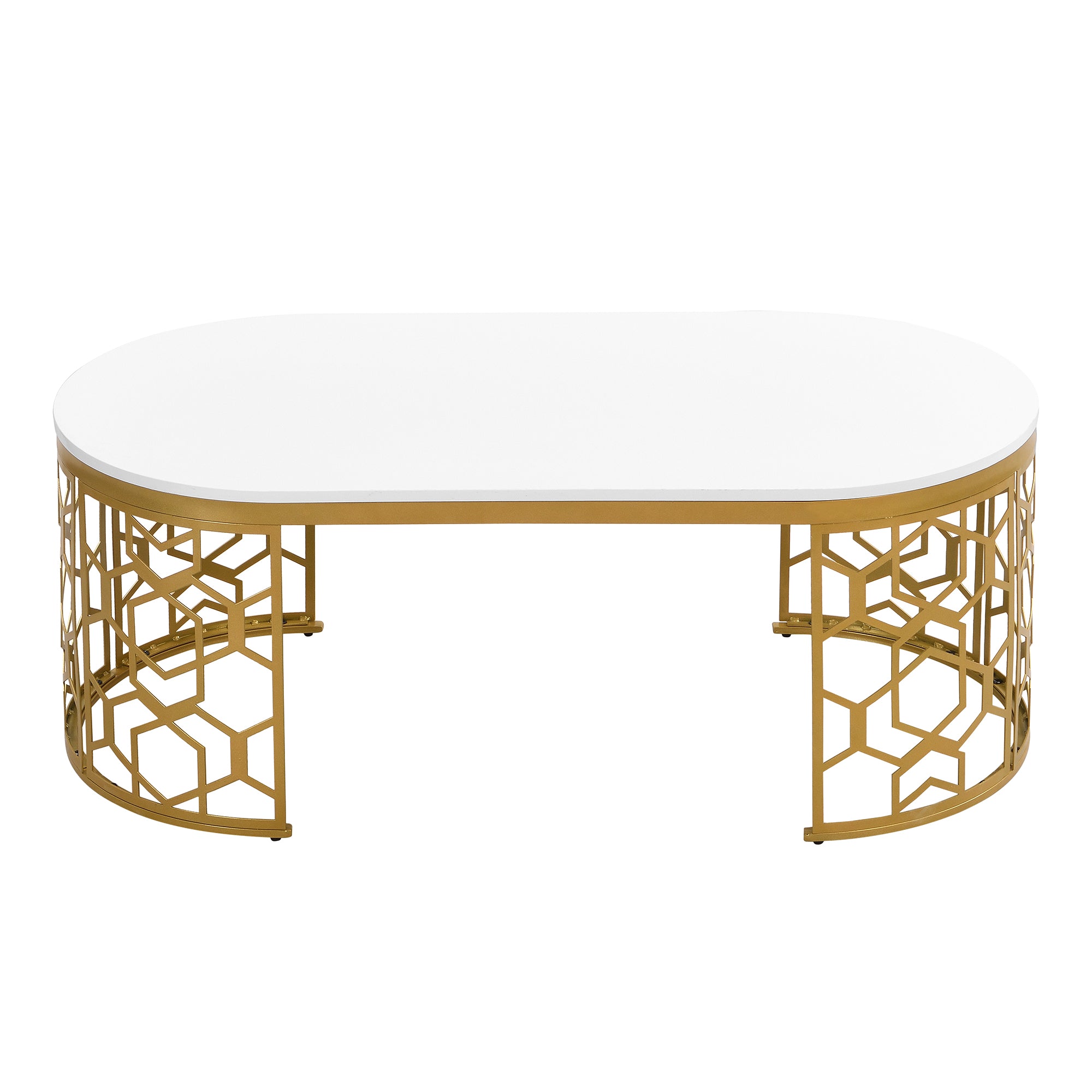 Modern Oval Coffee Table