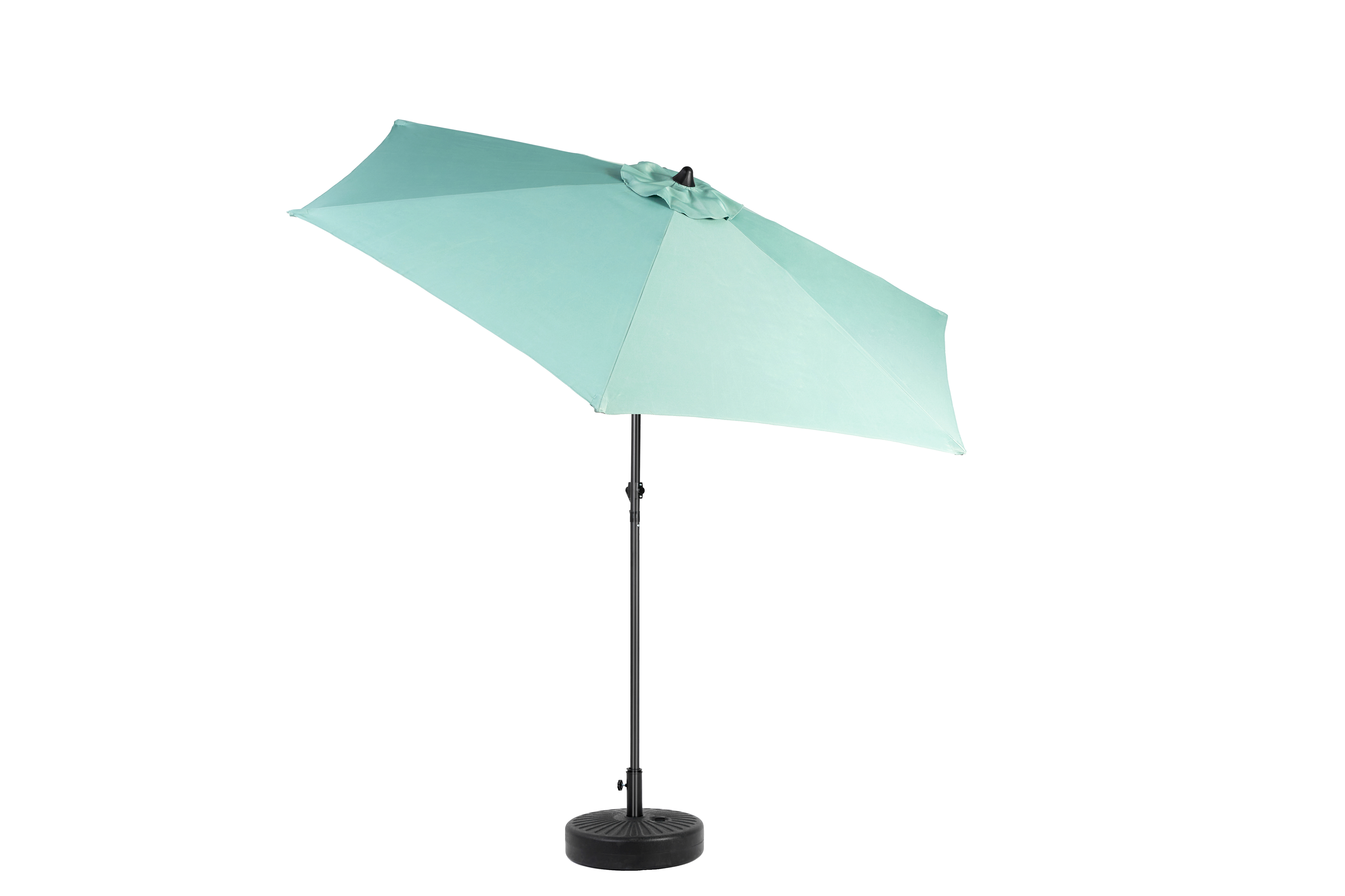 9' Outdoor Patio Umbrella Outdoor Table Umbrella with Push Button Tilt and Crank, Base Not Included