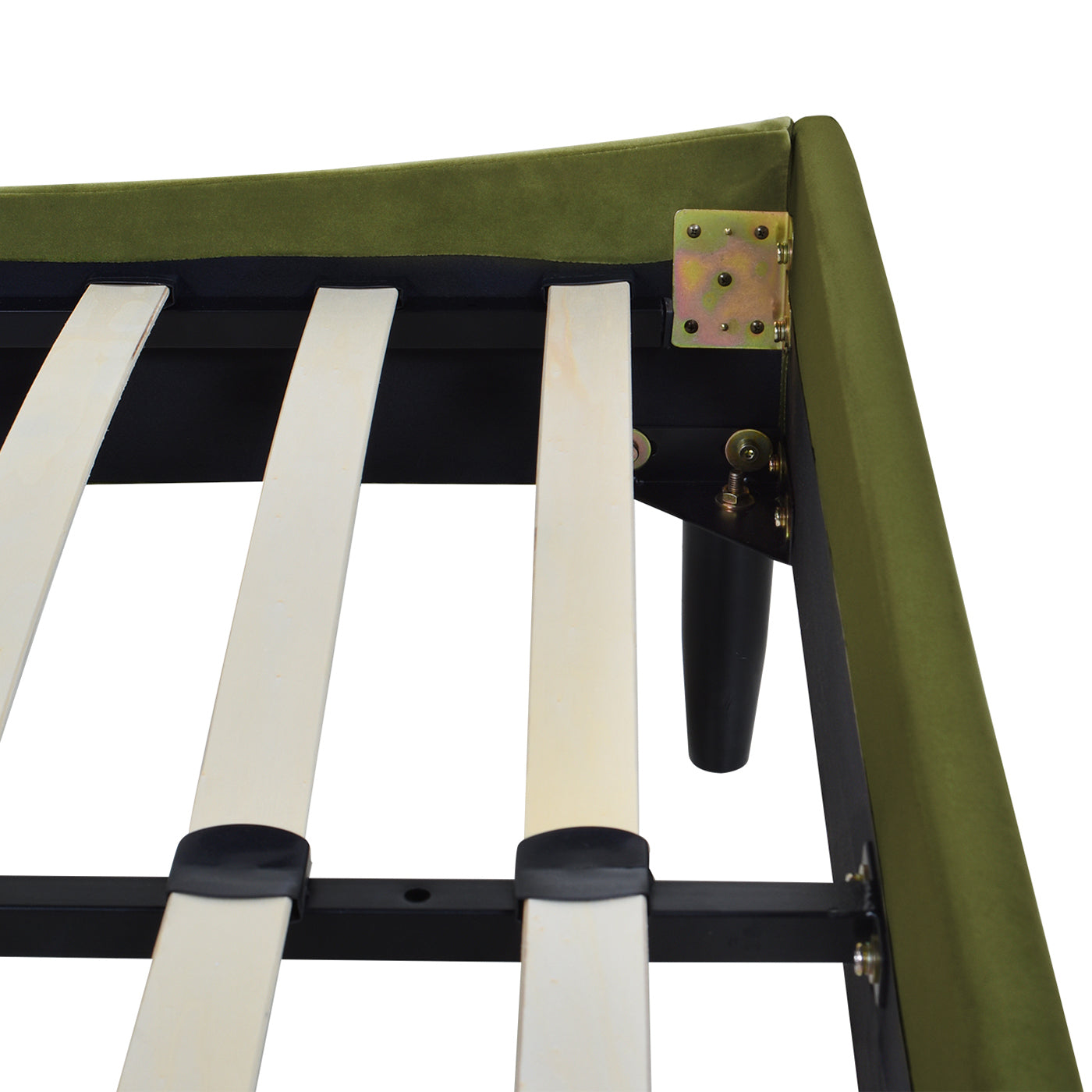 Asphodel Upholstered Platform Bed with Channel Tufted Headboard