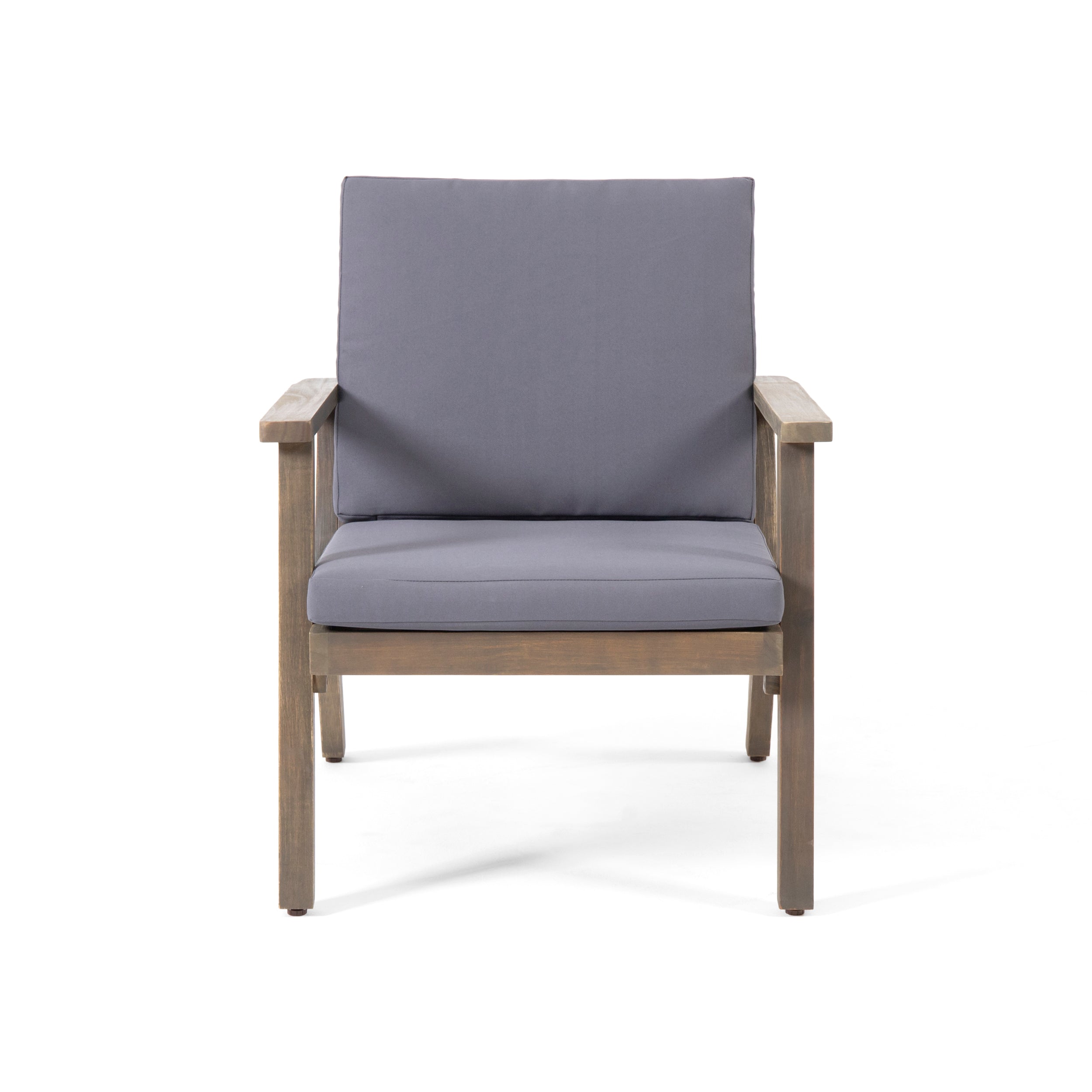 Brixton Outdoor Club Chair with Cushion, Set of 2